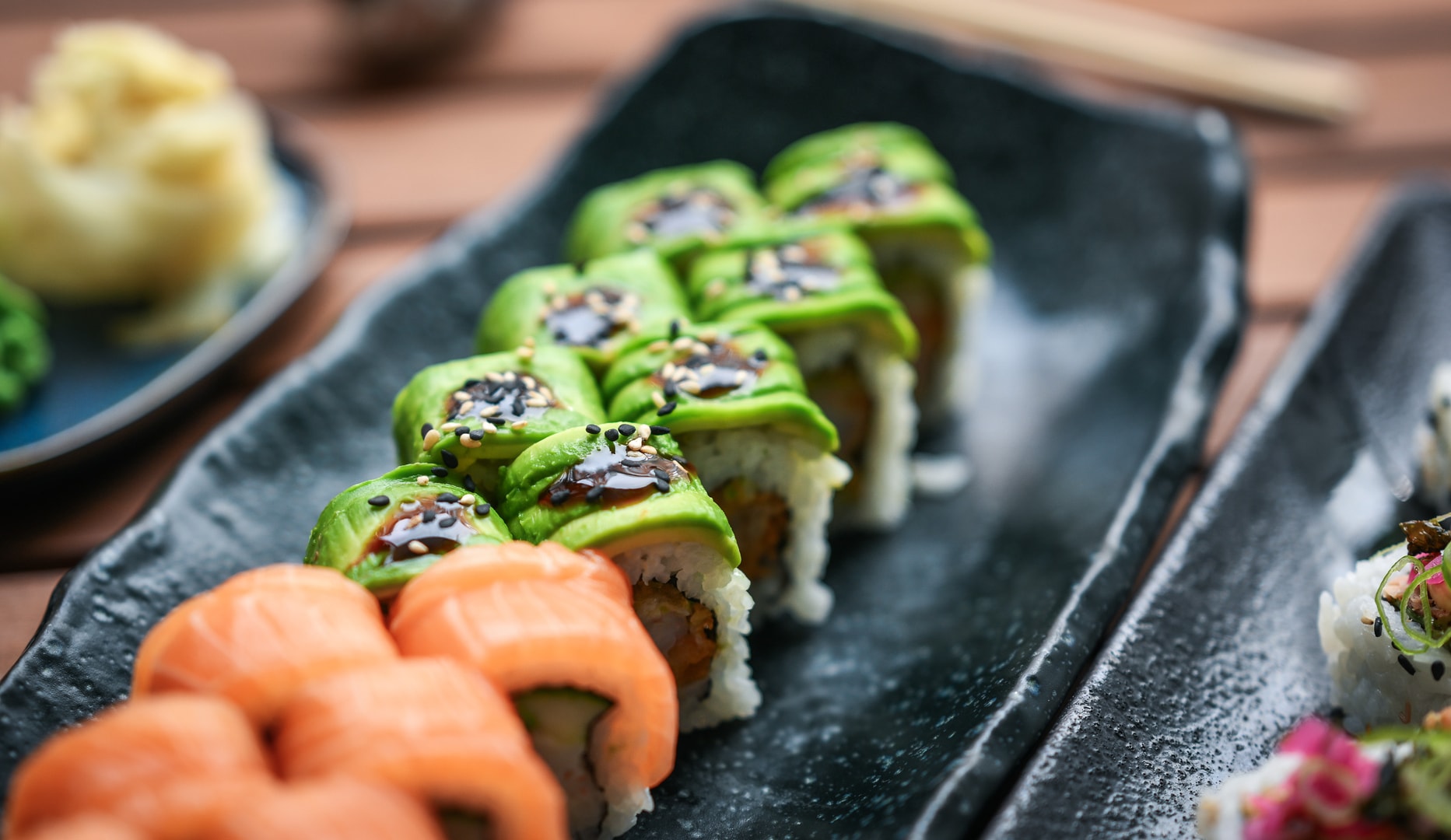 5-stjernet Lækker Sushi | 40 stk. Menu