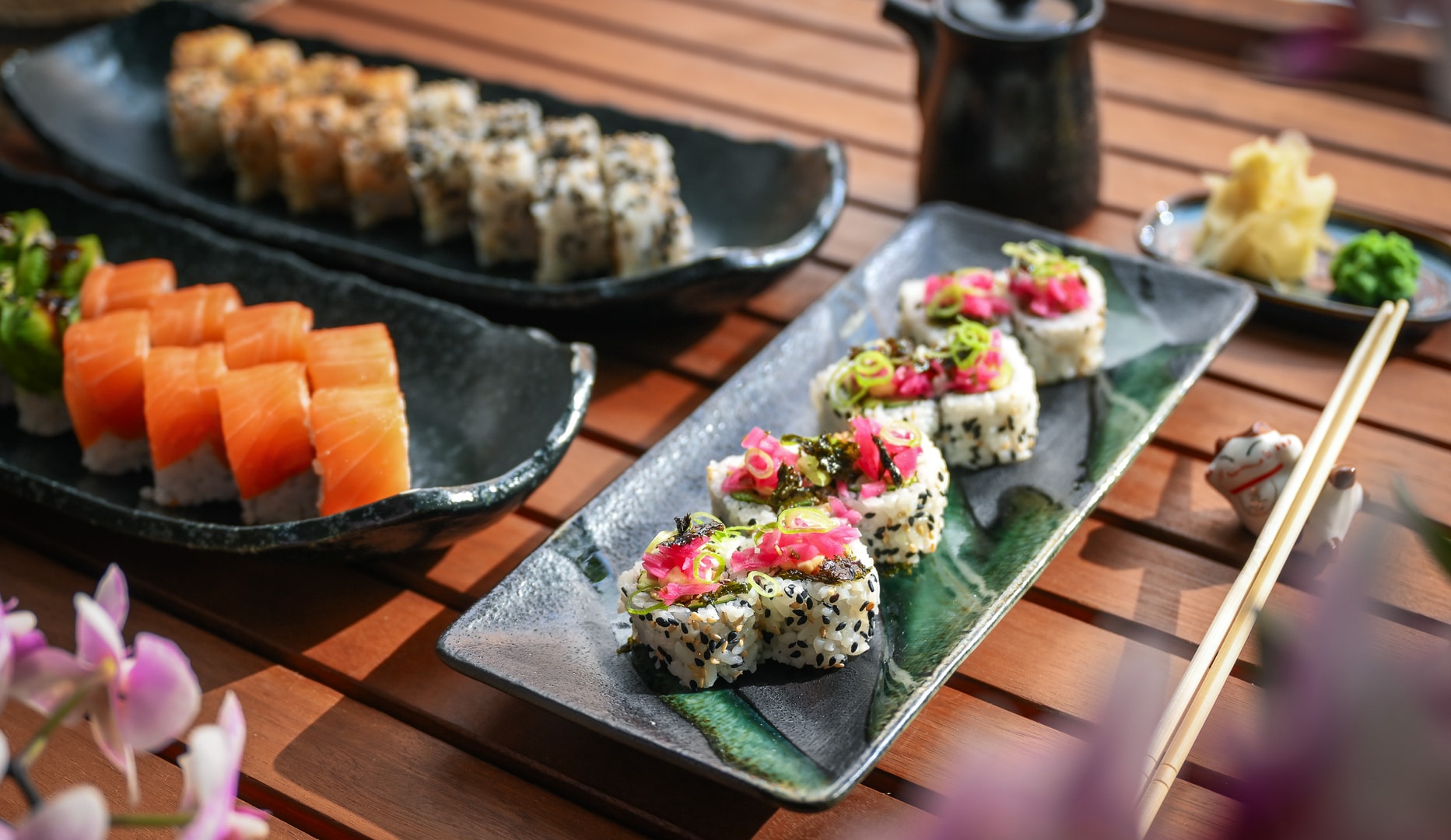 5-stjernet Lækker Sushi | 40 stk. Menu