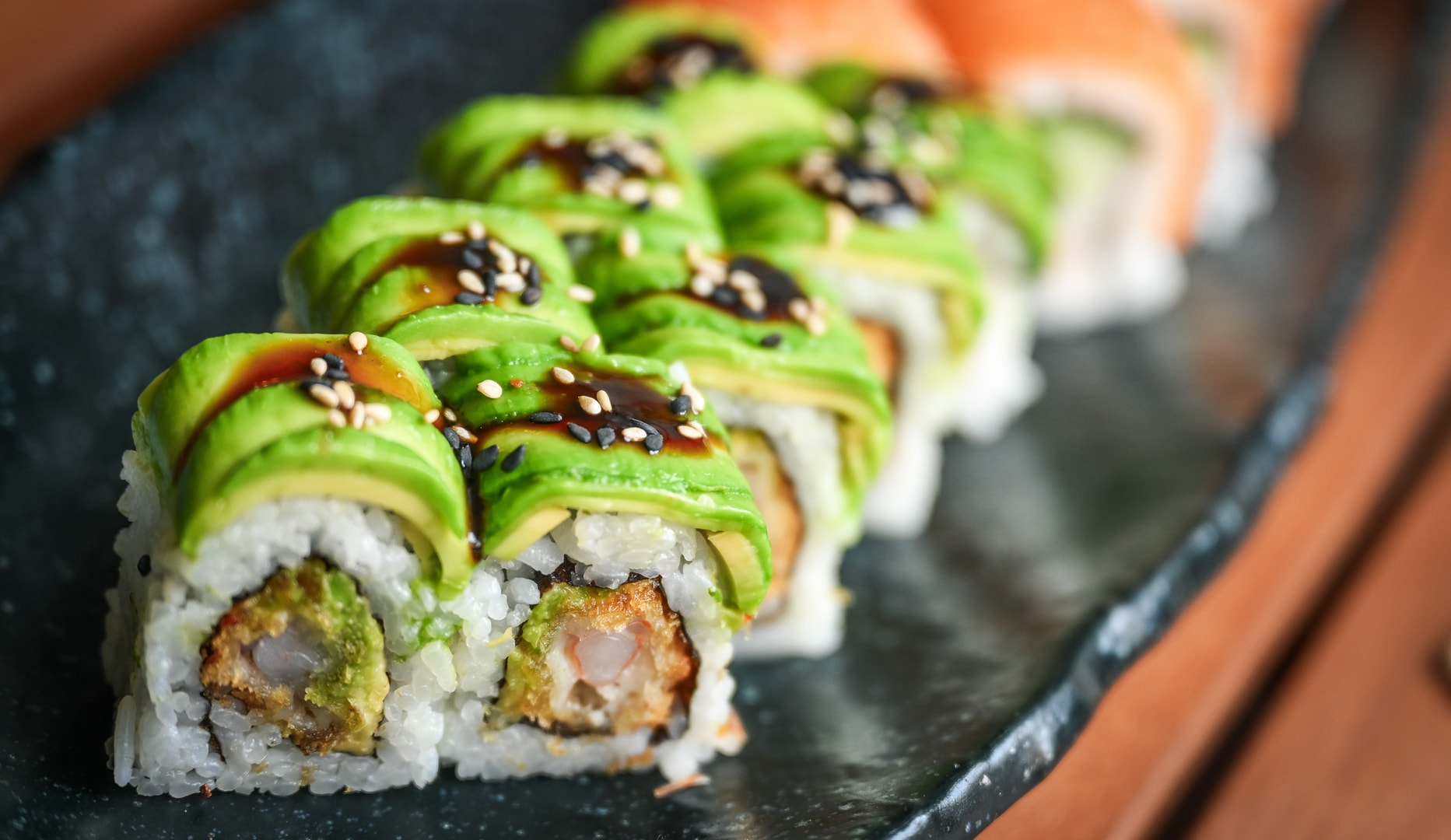 5-stjernet Lækker Sushi | 40 stk. Menu