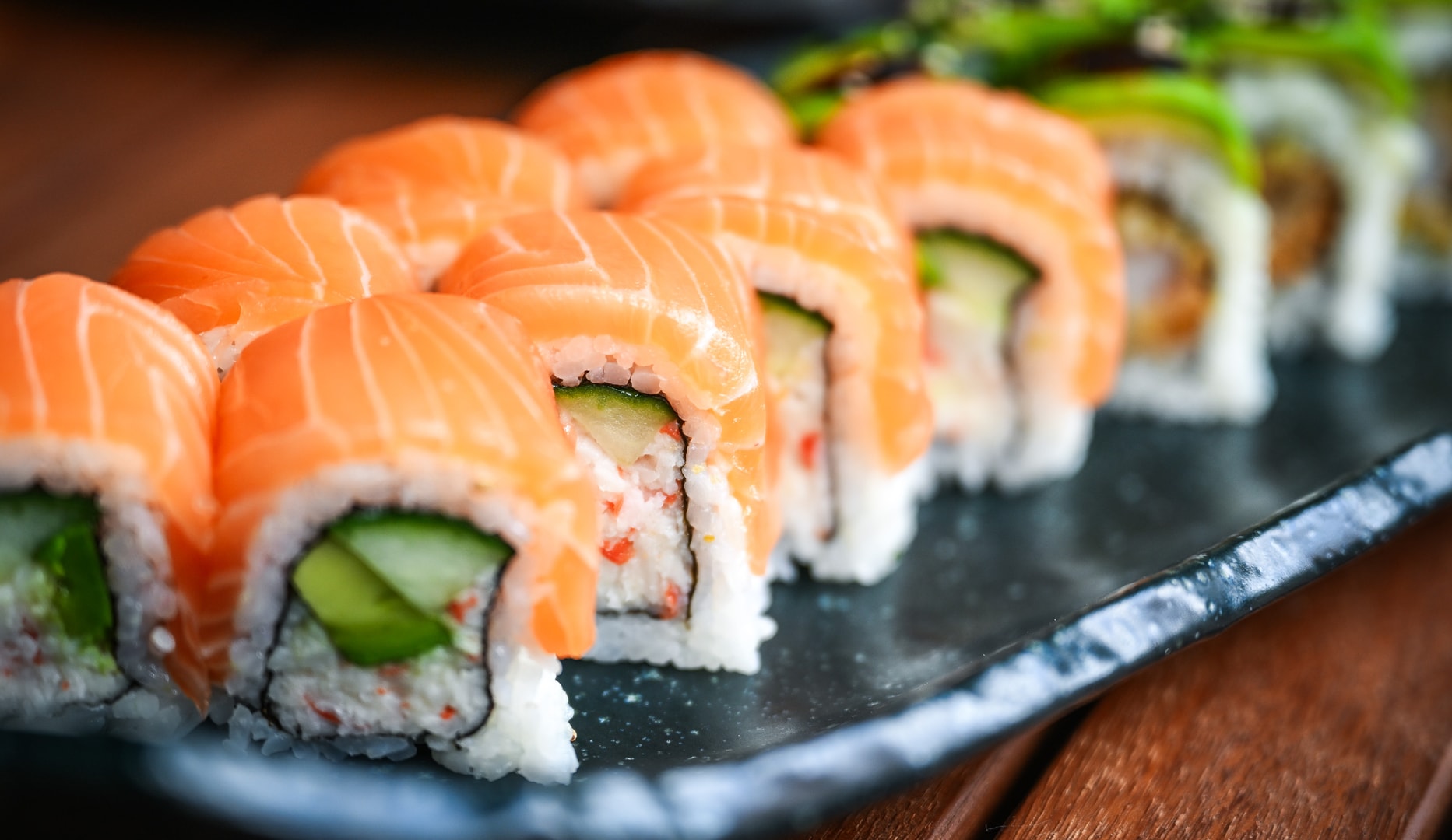 5-stjernet Lækker Sushi | 40 stk. Menu