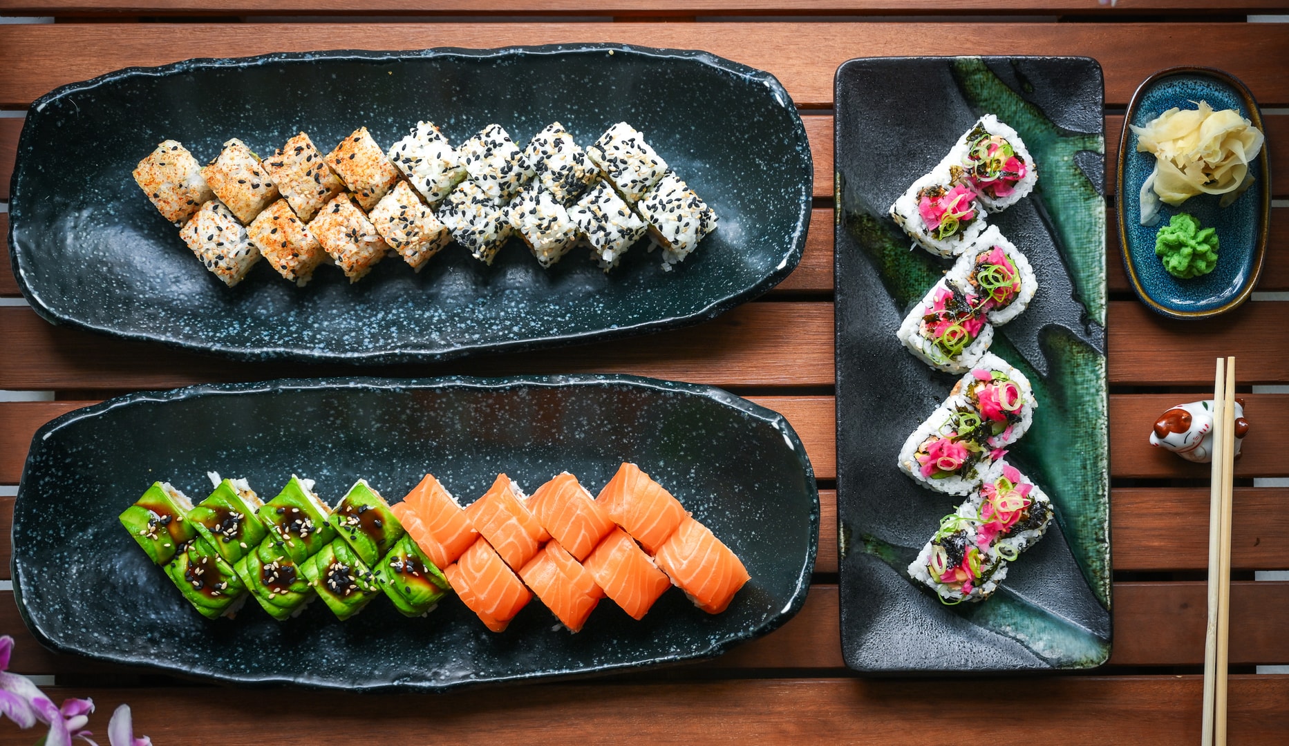5-stjernet Lækker Sushi | 40 stk. Menu