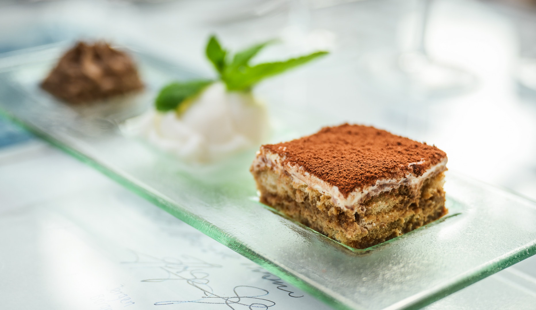 Valgfri 3-retters på Restaurant Lazio 