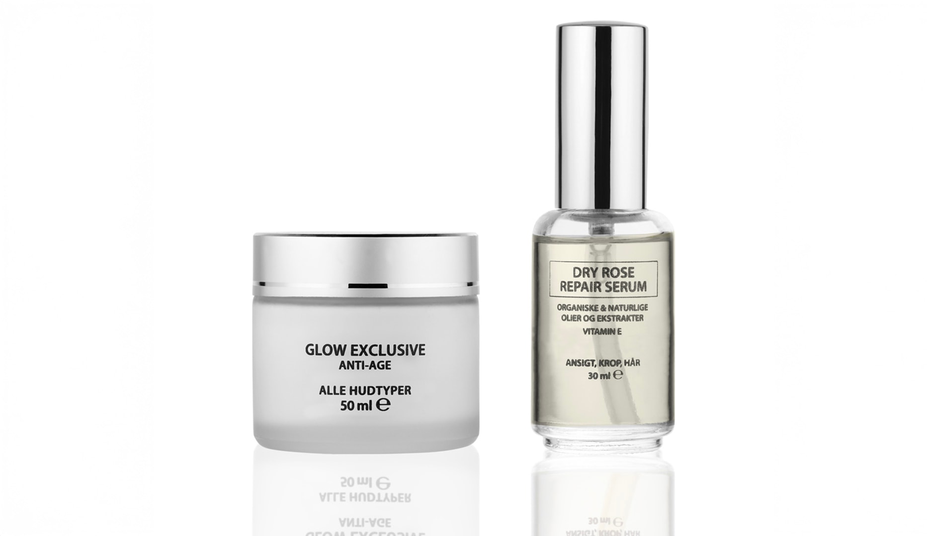 Ansigtscreme & Serum fra Glow Nordic