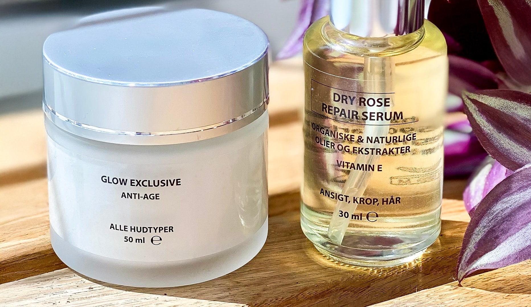 Ansigtscreme & Serum fra Glow Nordic