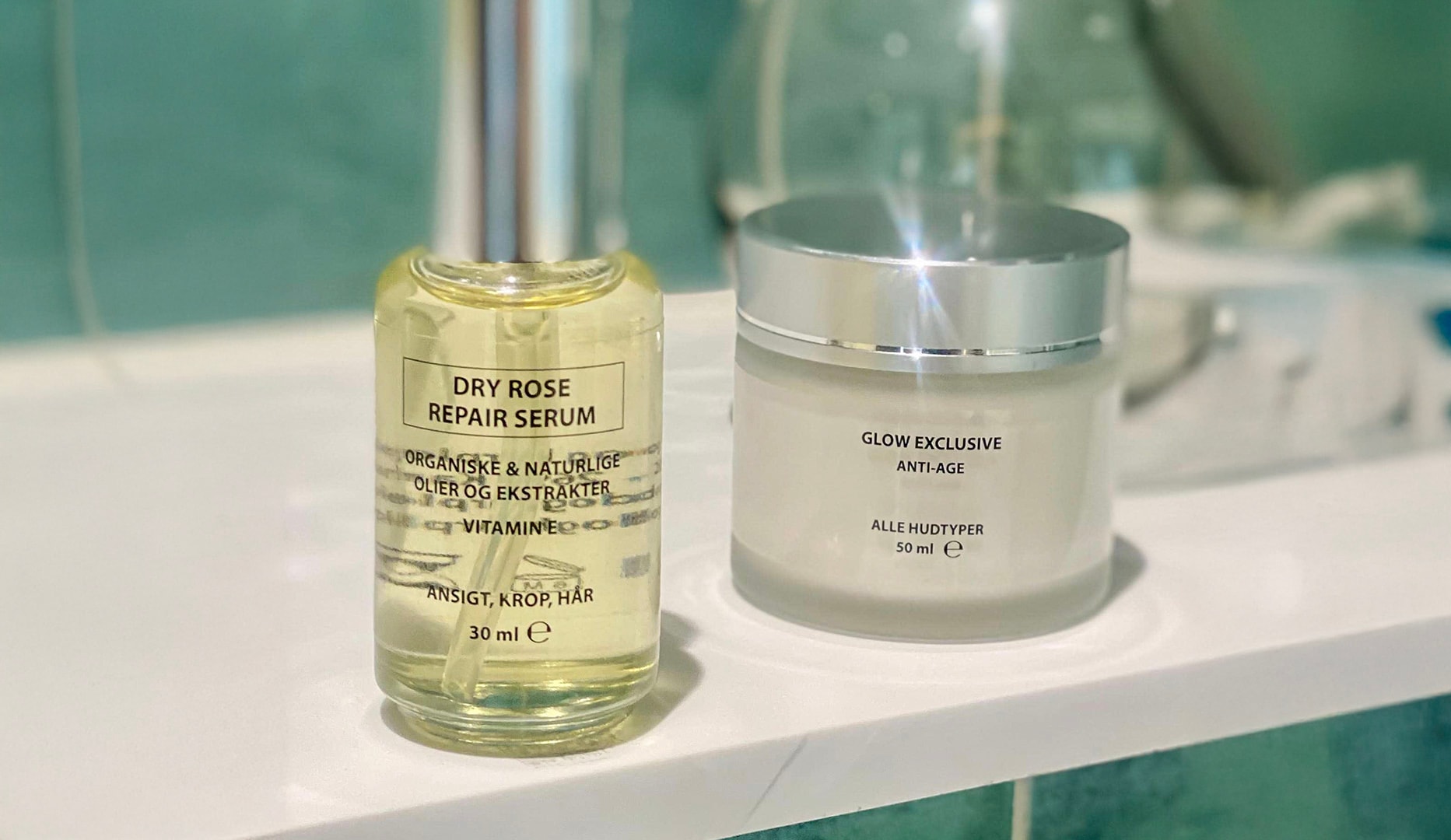 Ansigtscreme & Serum fra Glow Nordic
