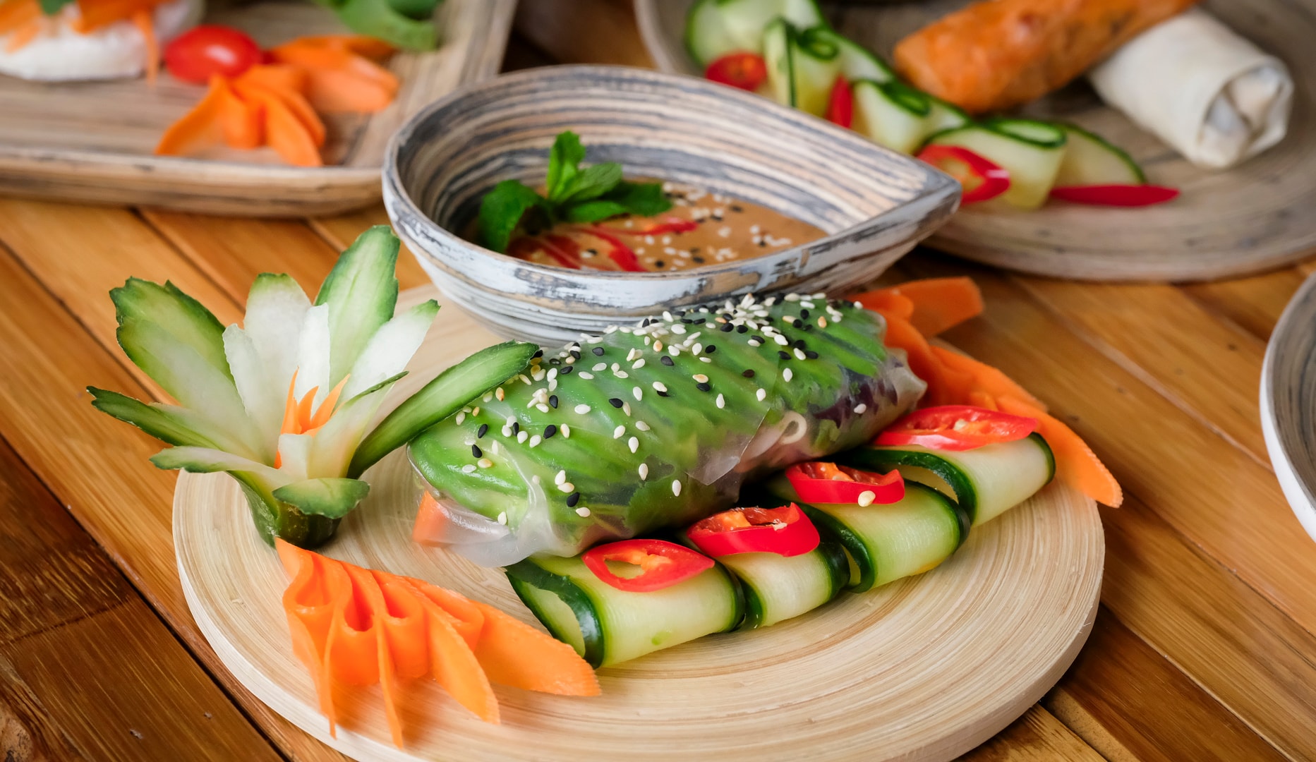 7-retters Vietnamesisk Tastingmenu