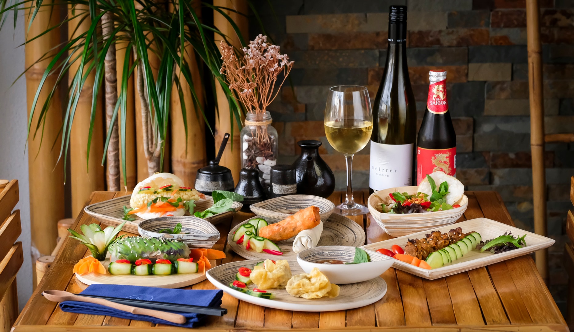 7-retters Vietnamesisk Tastingmenu