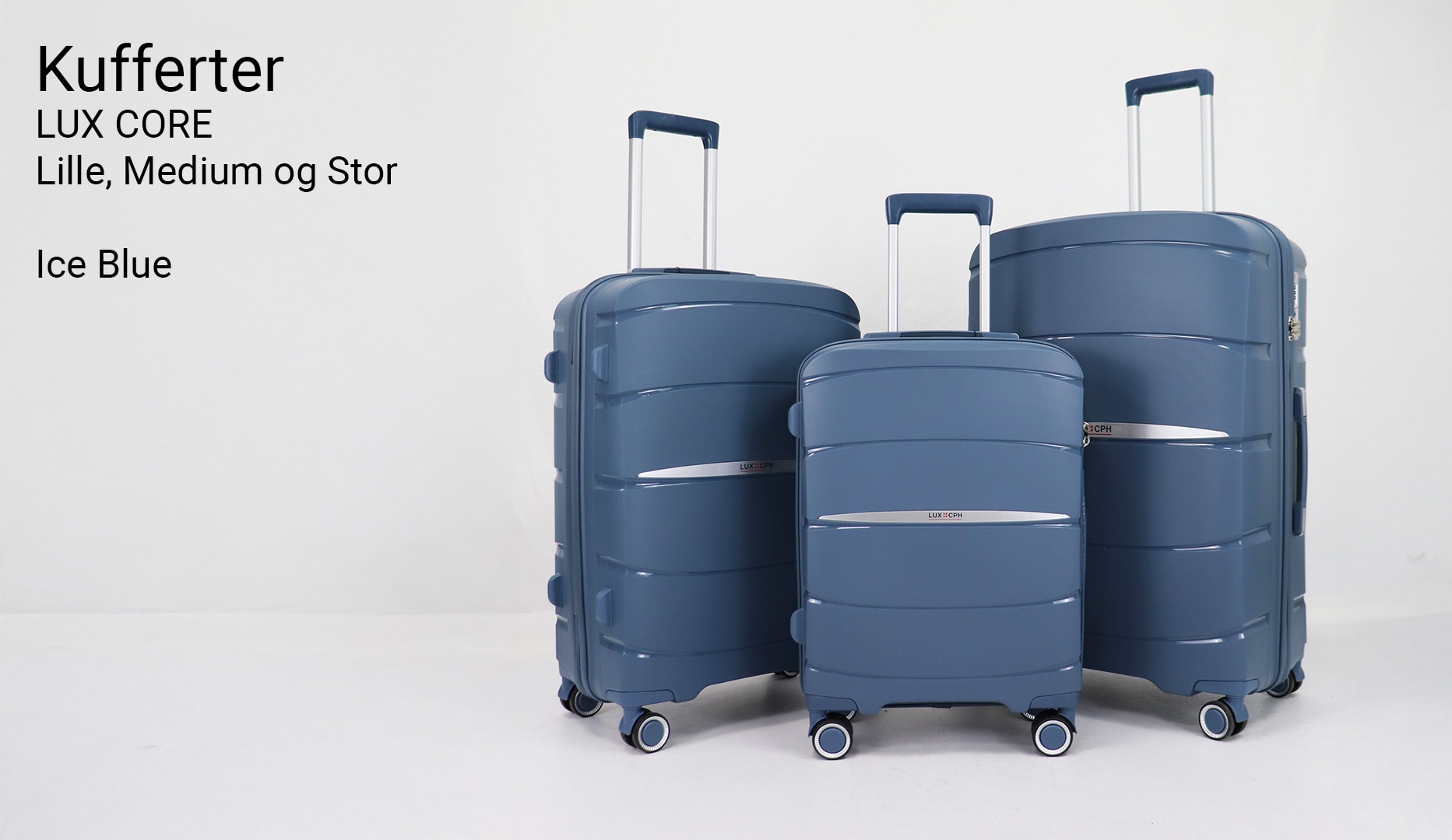 ½ pris på Valgfrit Kuffertsæt