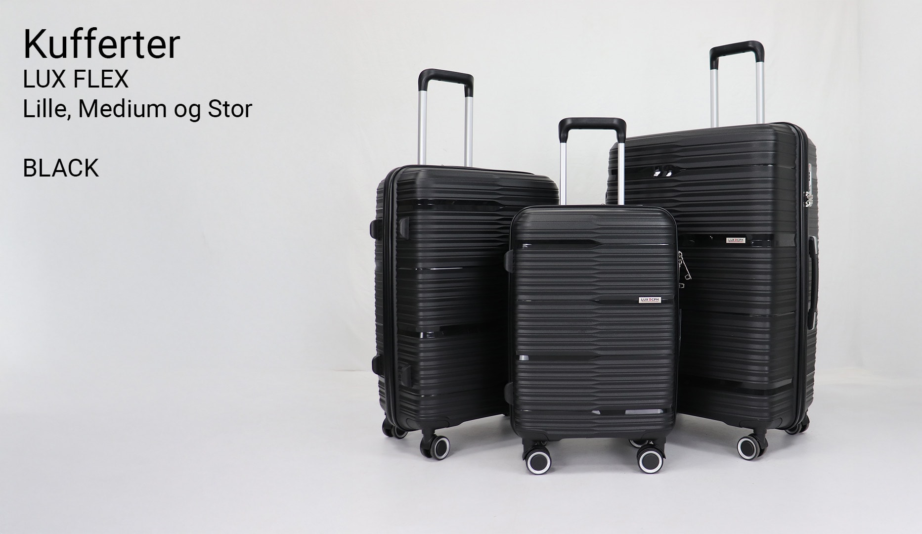 ½ pris på Valgfrit Kuffertsæt