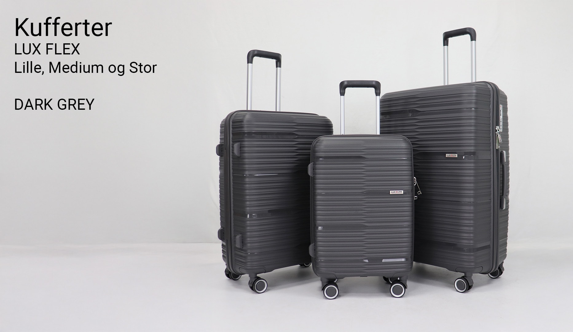 ½ pris på Valgfrit Kuffertsæt