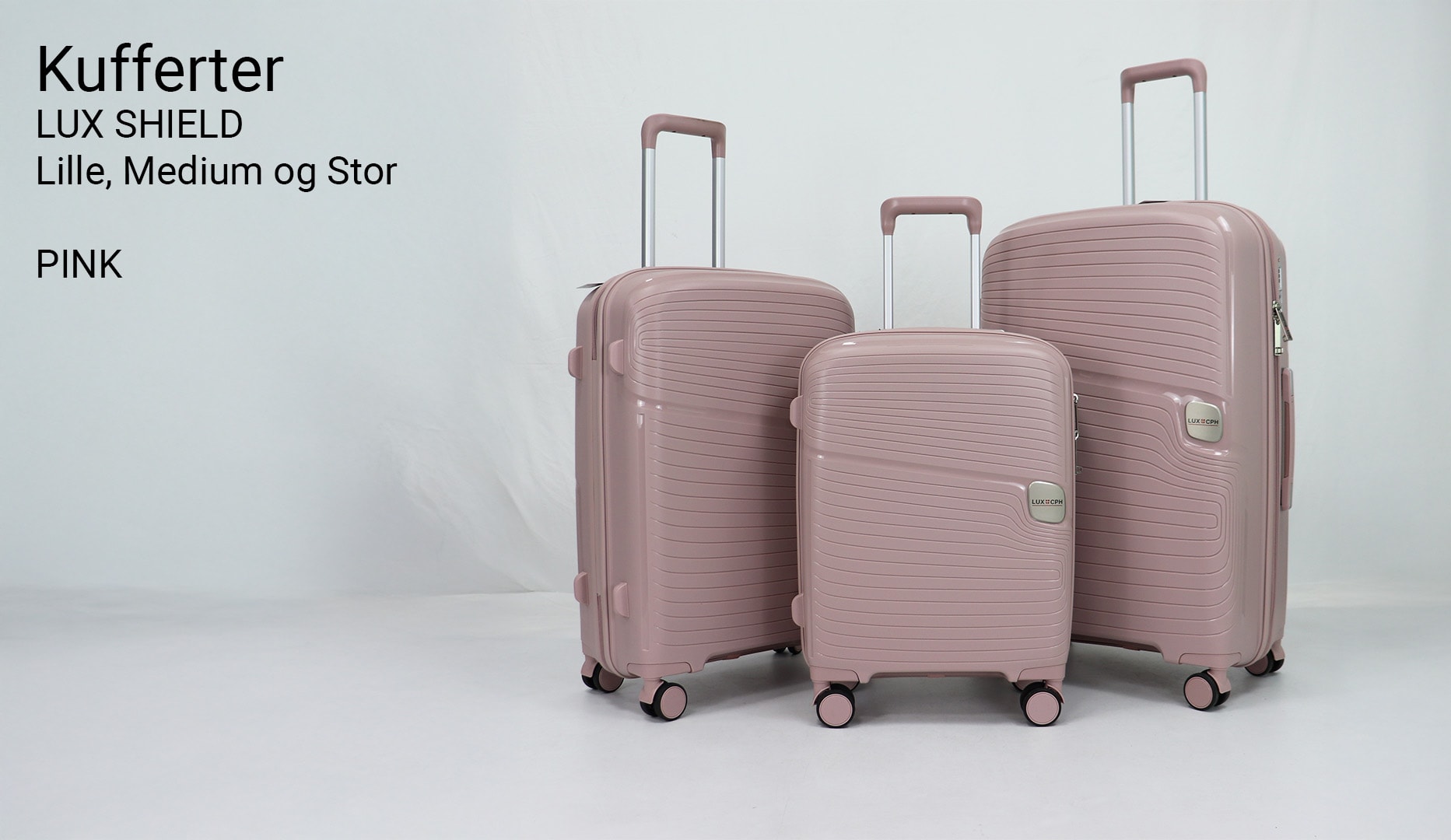 ½ pris på Valgfrit Kuffertsæt