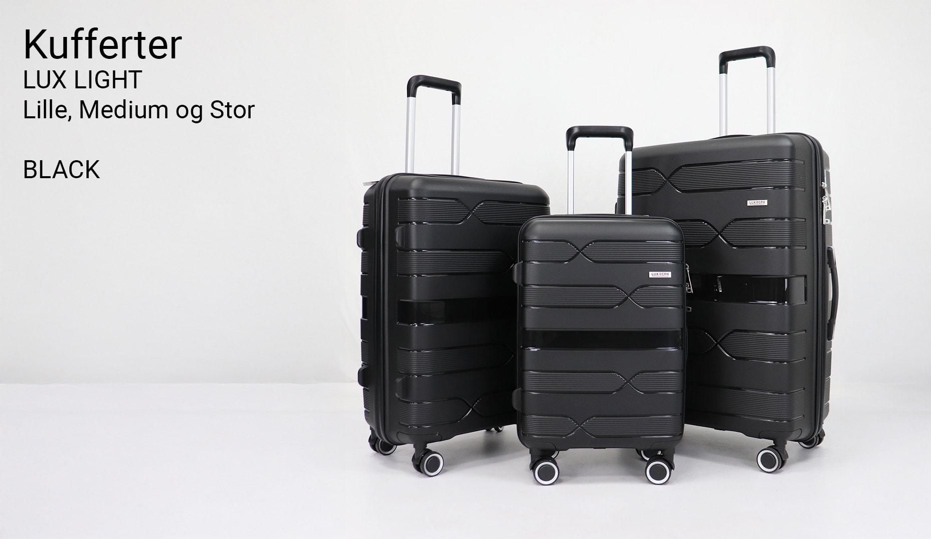 ½ pris på Valgfrit Kuffertsæt