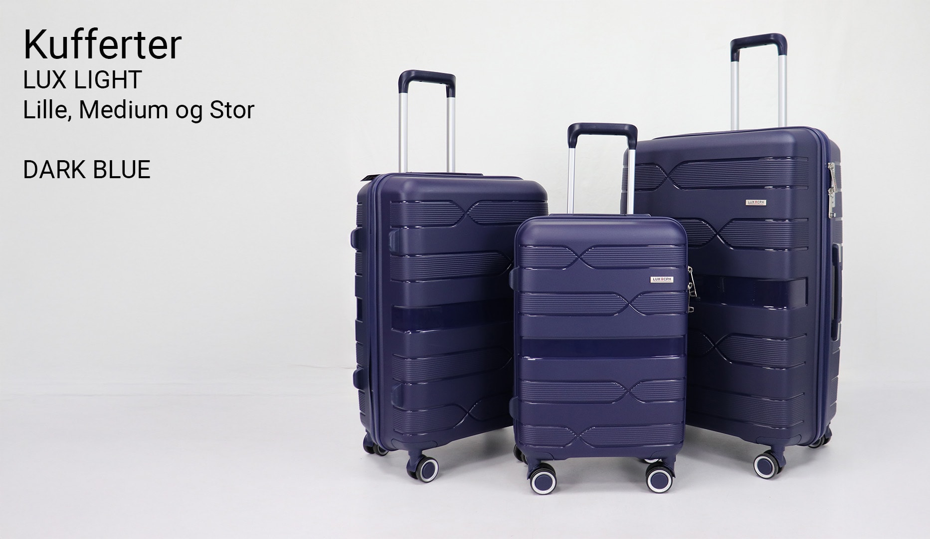 ½ pris på Valgfrit Kuffertsæt