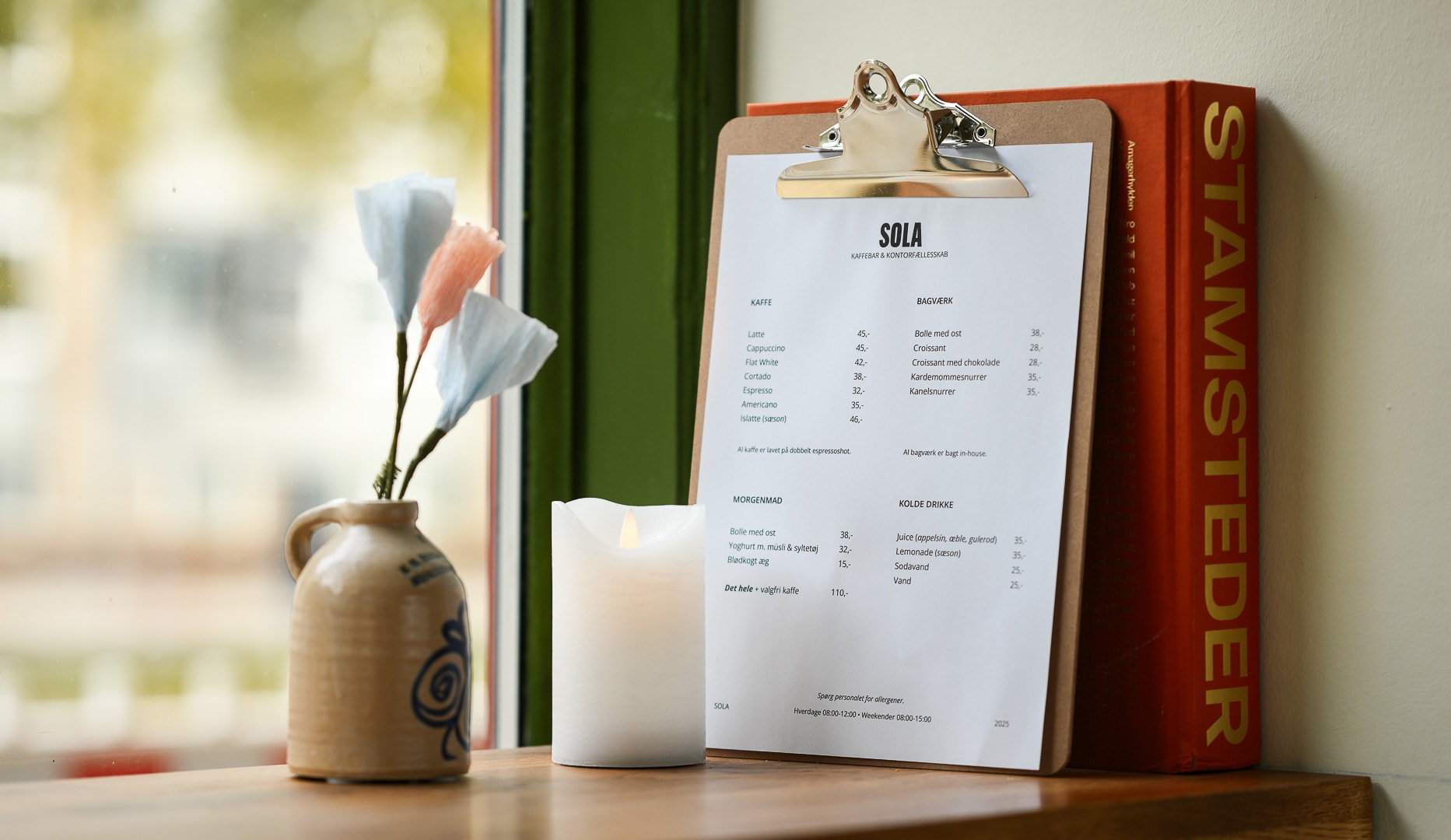 Frit valg hos SOLA Kaffebar