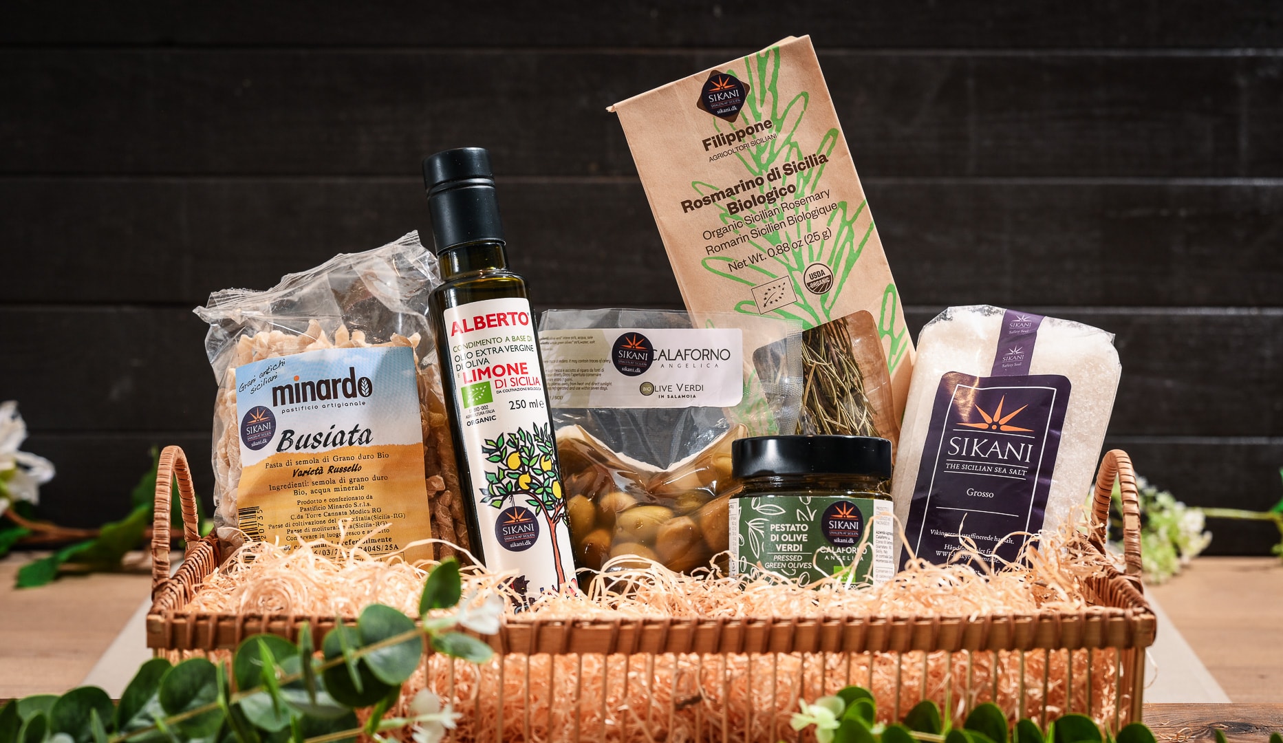 Specialpakke med produkter fra Sikani