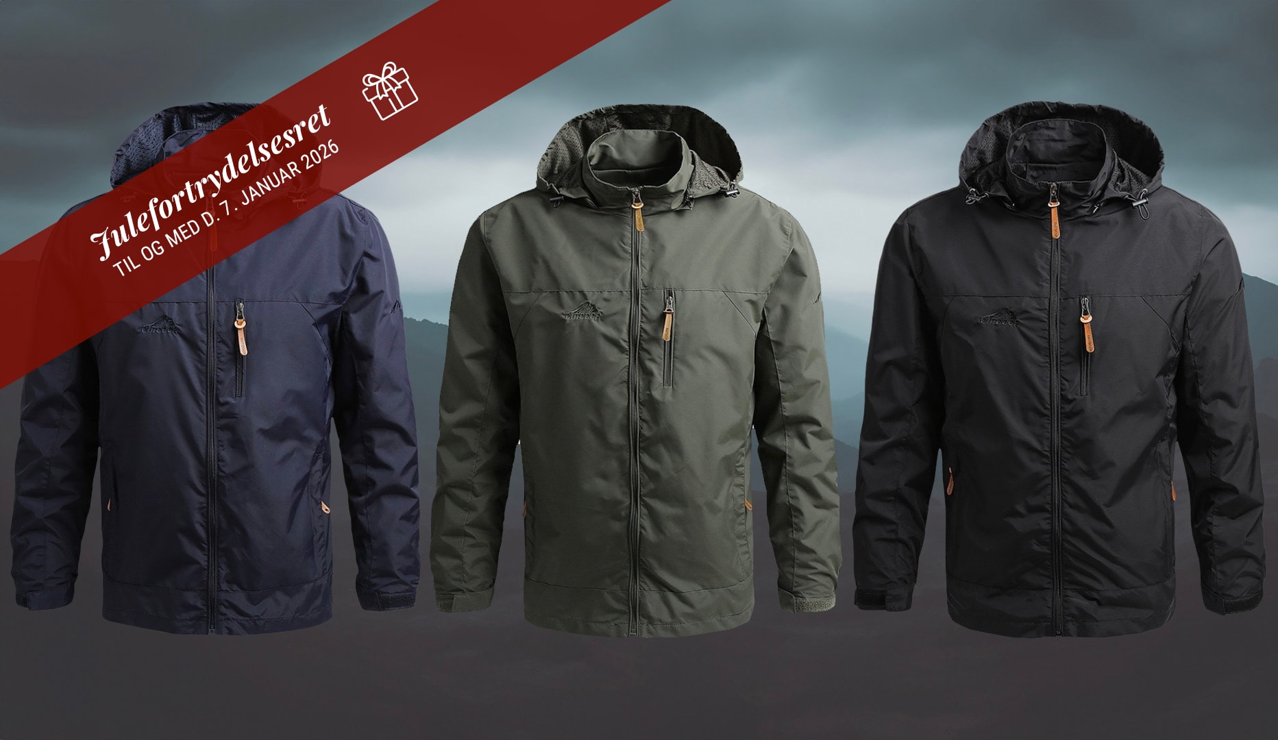 Julegaveidé: Vind- & Vandtæt Jakke