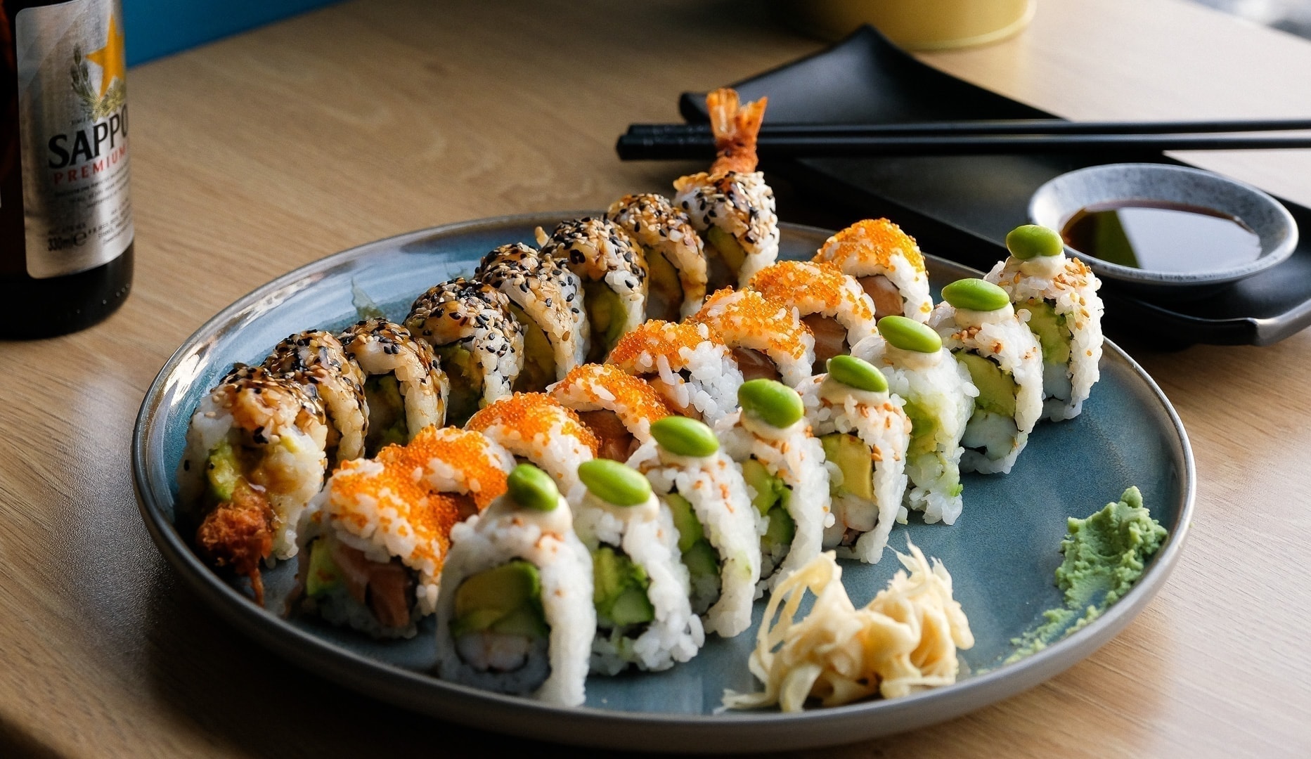 Sushi-menuer - Kanagawa Østerbro