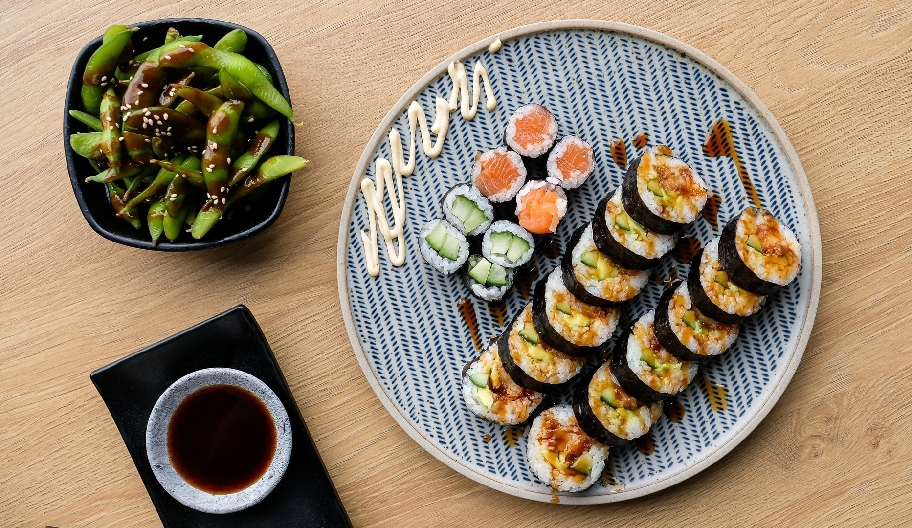 Sushi-menuer - Kanagawa Østerbro