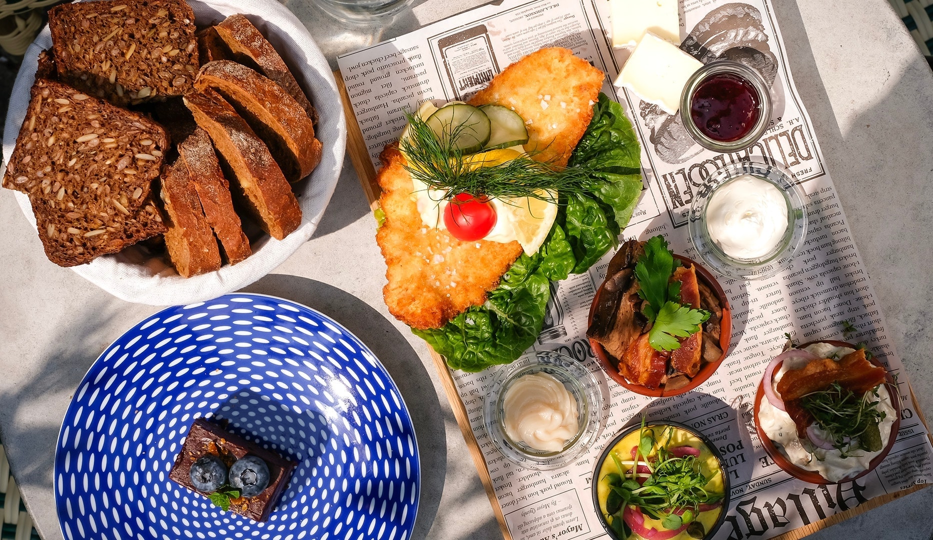 Frokostplatte hos Frederiksberg Rådhuskælder - Jul/Vinter