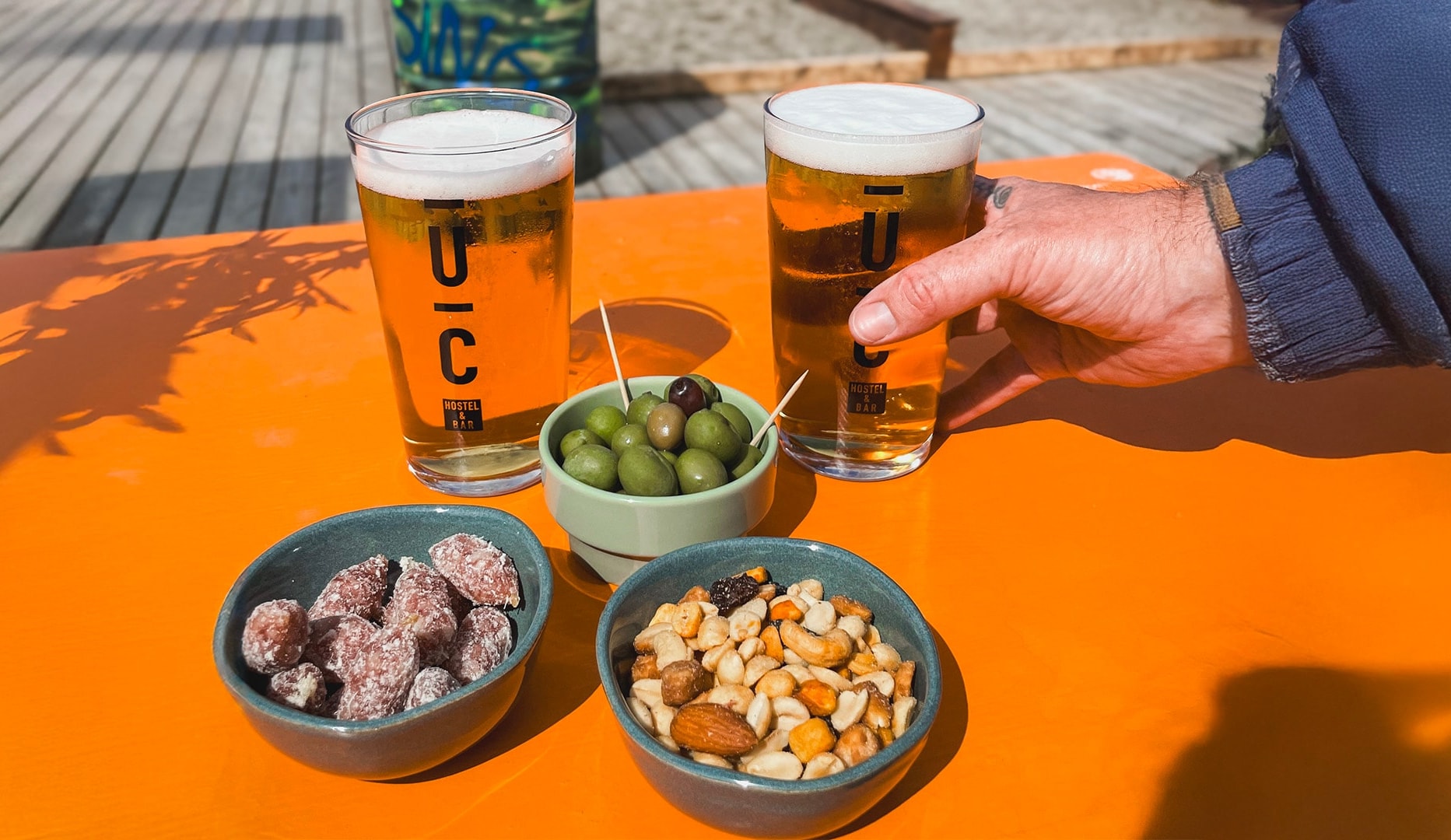 Shuffleboard + Valgfri Øl/Vin & Snacks