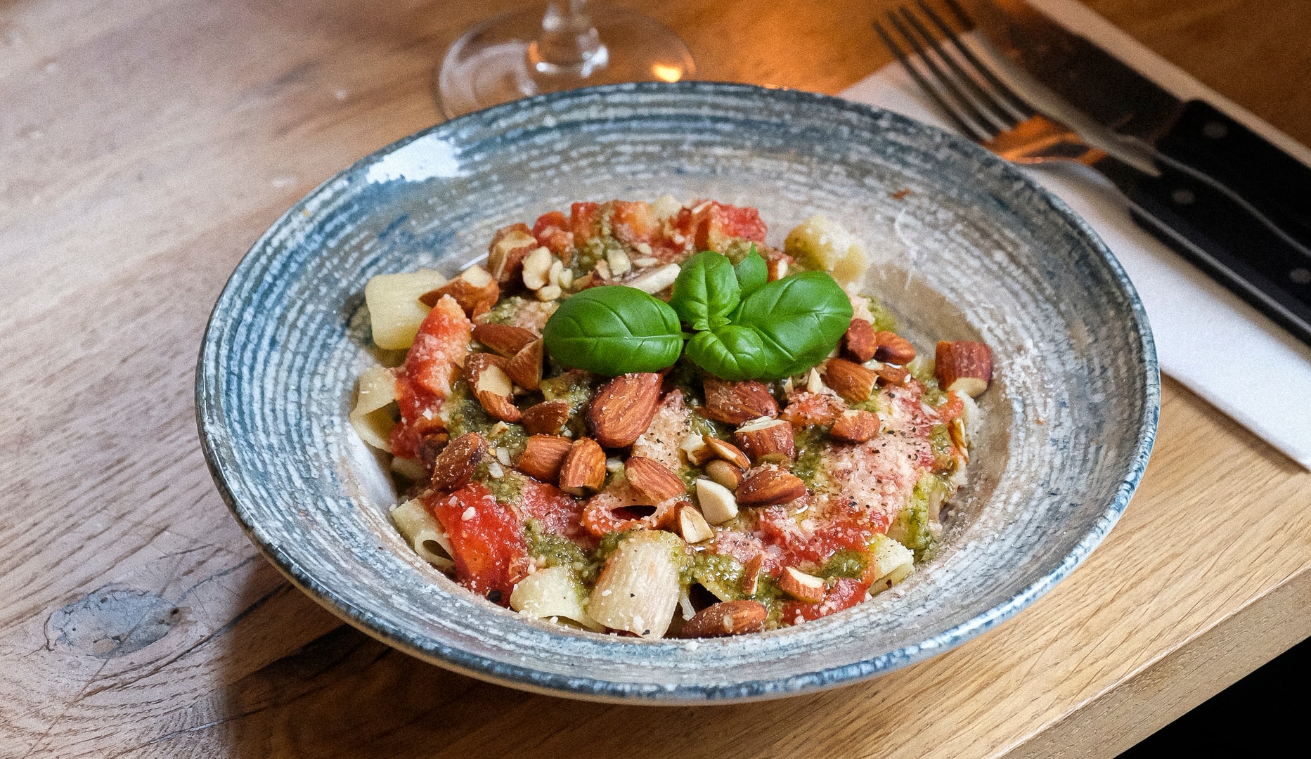 2 Valgfrie Pastaretter hos Fabio Pasta