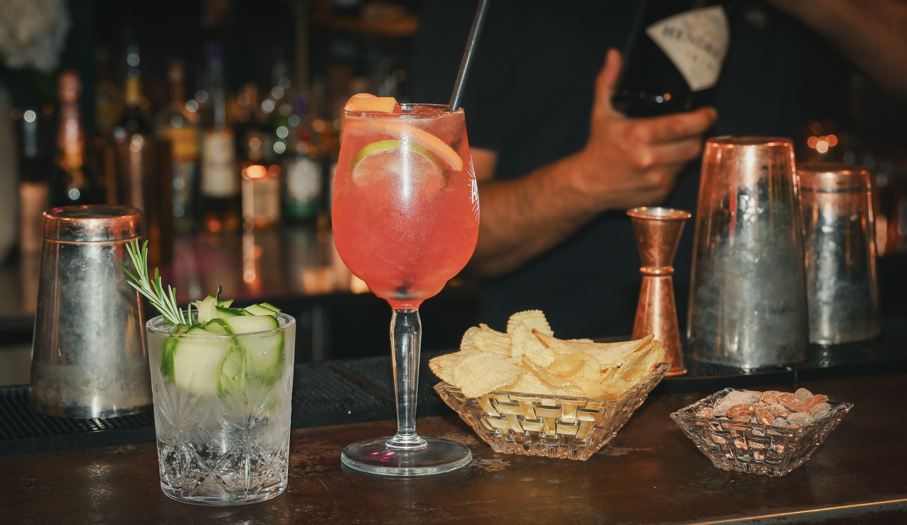 2 Cocktails + Snacks i Indre By