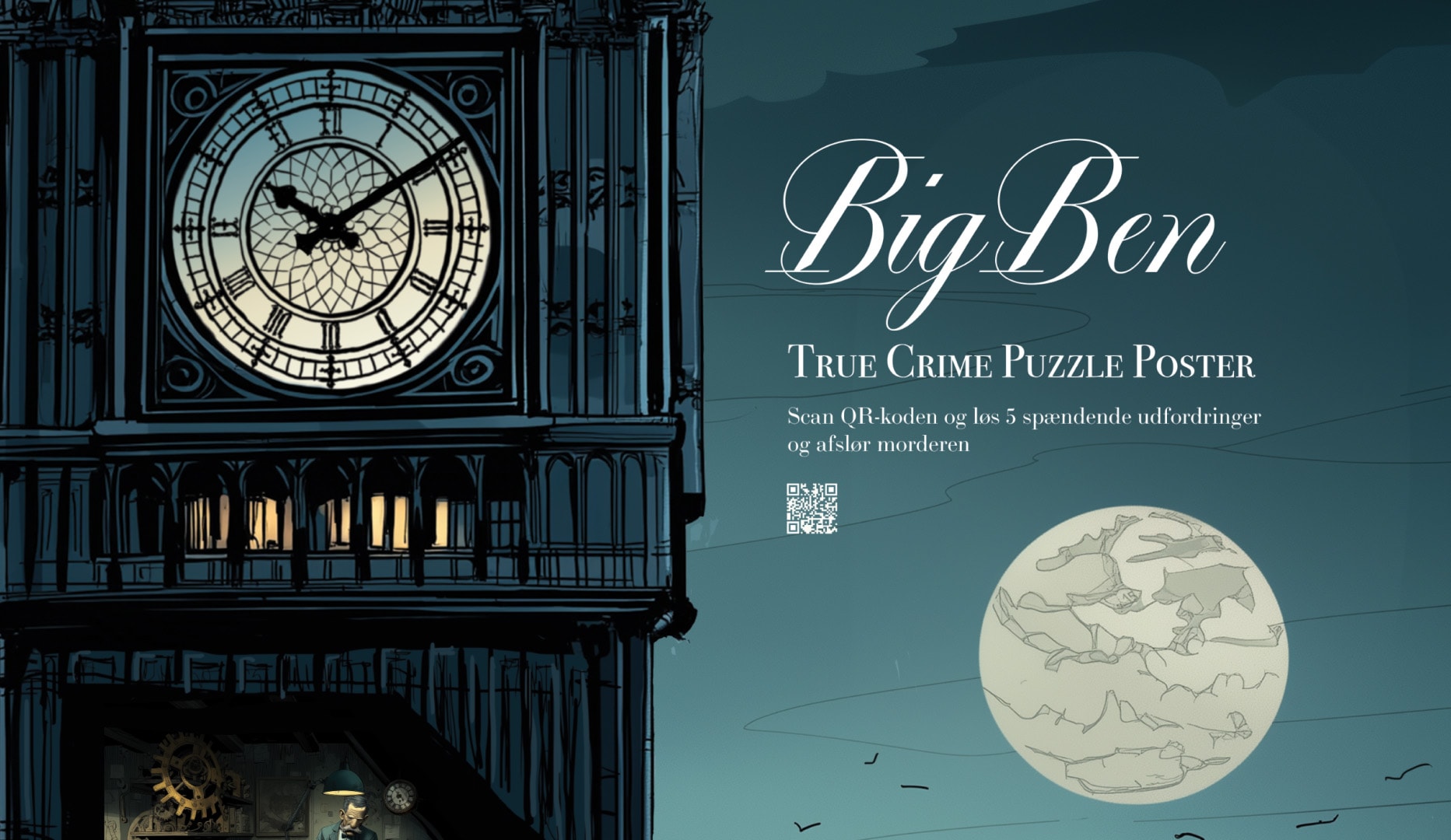 Escape Room (i hjemmet) - 1-4 pers.