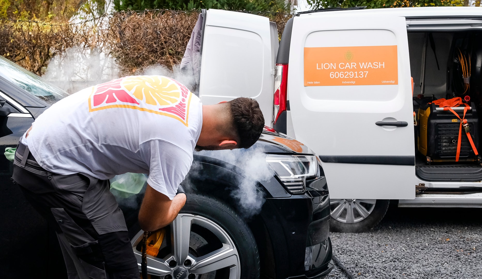 Udkørende Bilrengøring - Lion Carwash