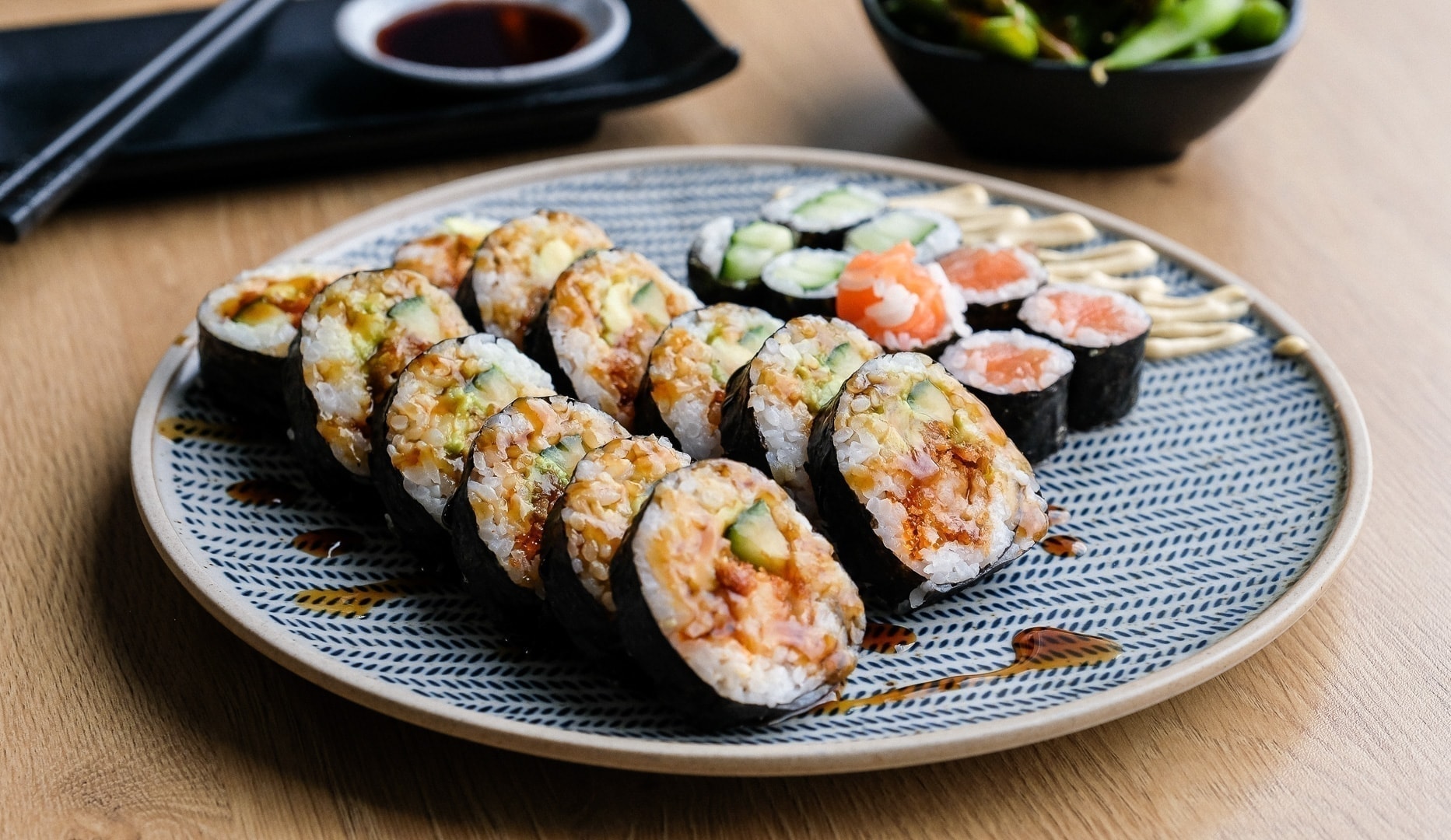 Sushi-menuer - Kanagawa Østerbro