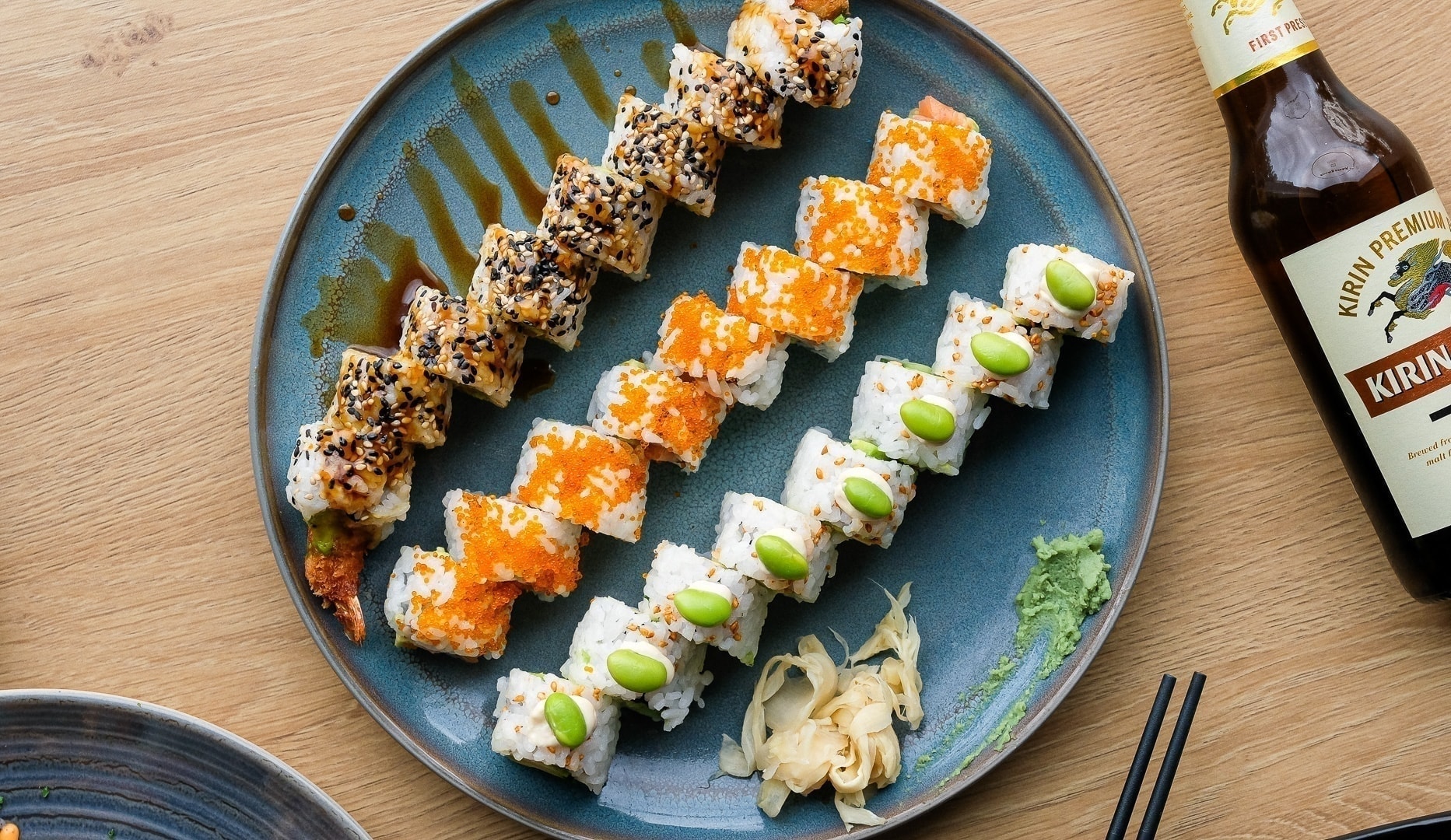 Sushi-menuer - Kanagawa Østerbro