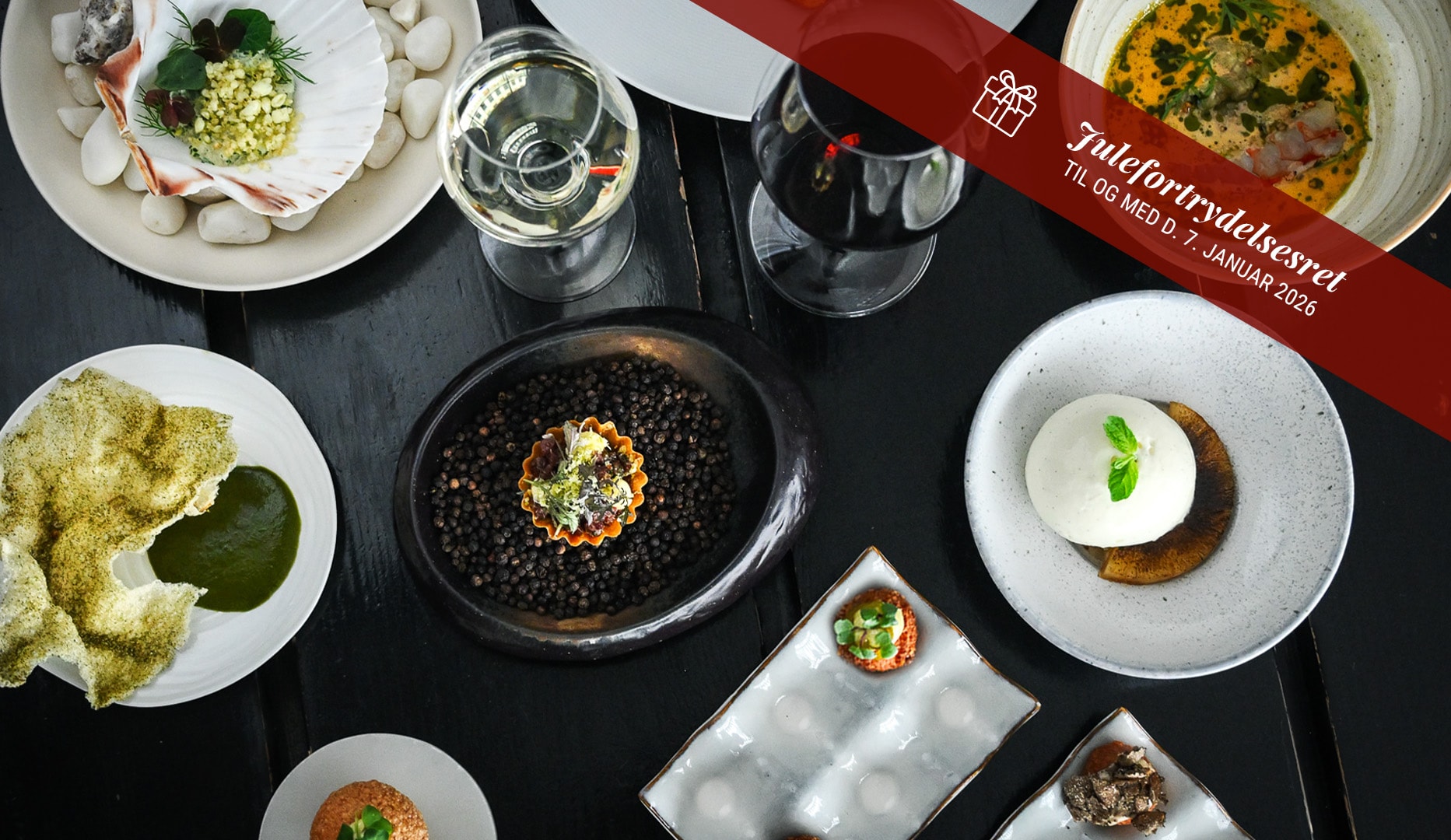 Vintermenu hos Restaurant Rebel - Anbefalet i Michelin-guiden på 12. år