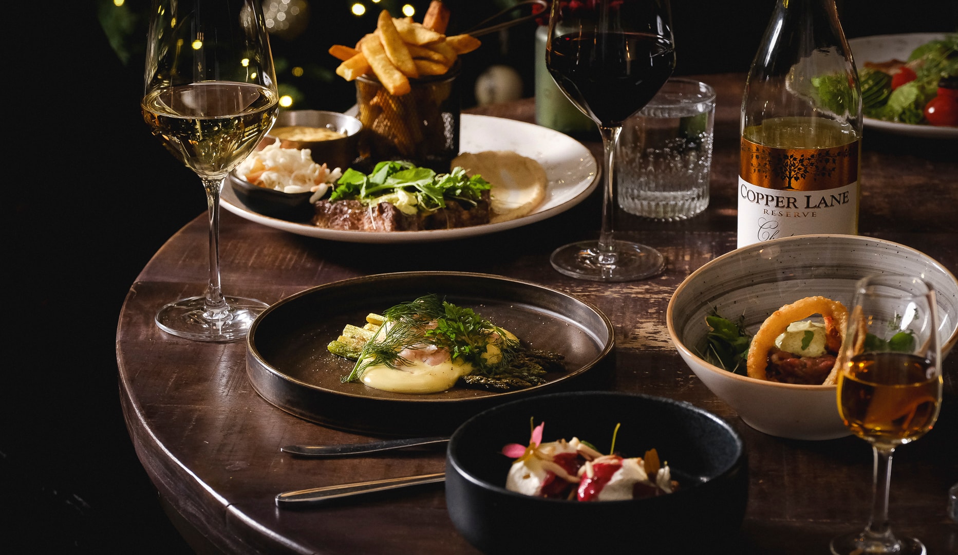 Valgfri 3-retters på Den Blå Hund - Legendarisk Frederiksberg-Café