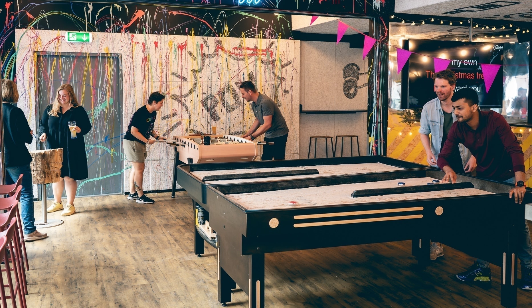 Shuffleboard el. 5-kamp - Indre By