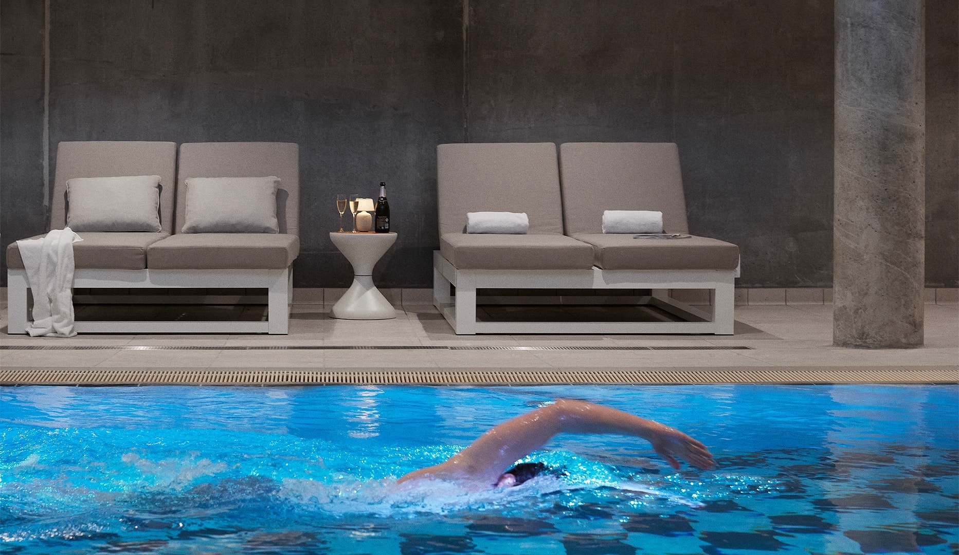 Spa, Frokost, Sødt & Hamp handske på Hotel de Ville i Gilleleje