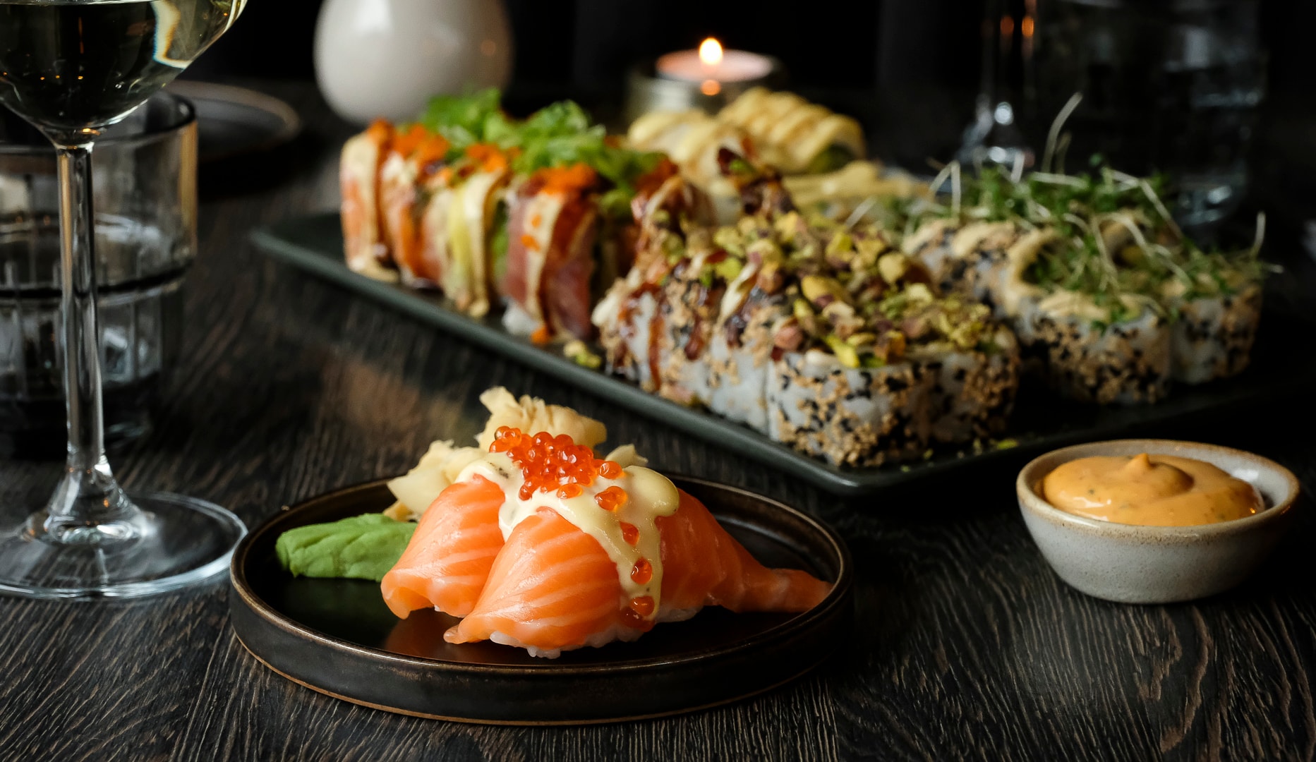 Ny menu hos SUSHI2500