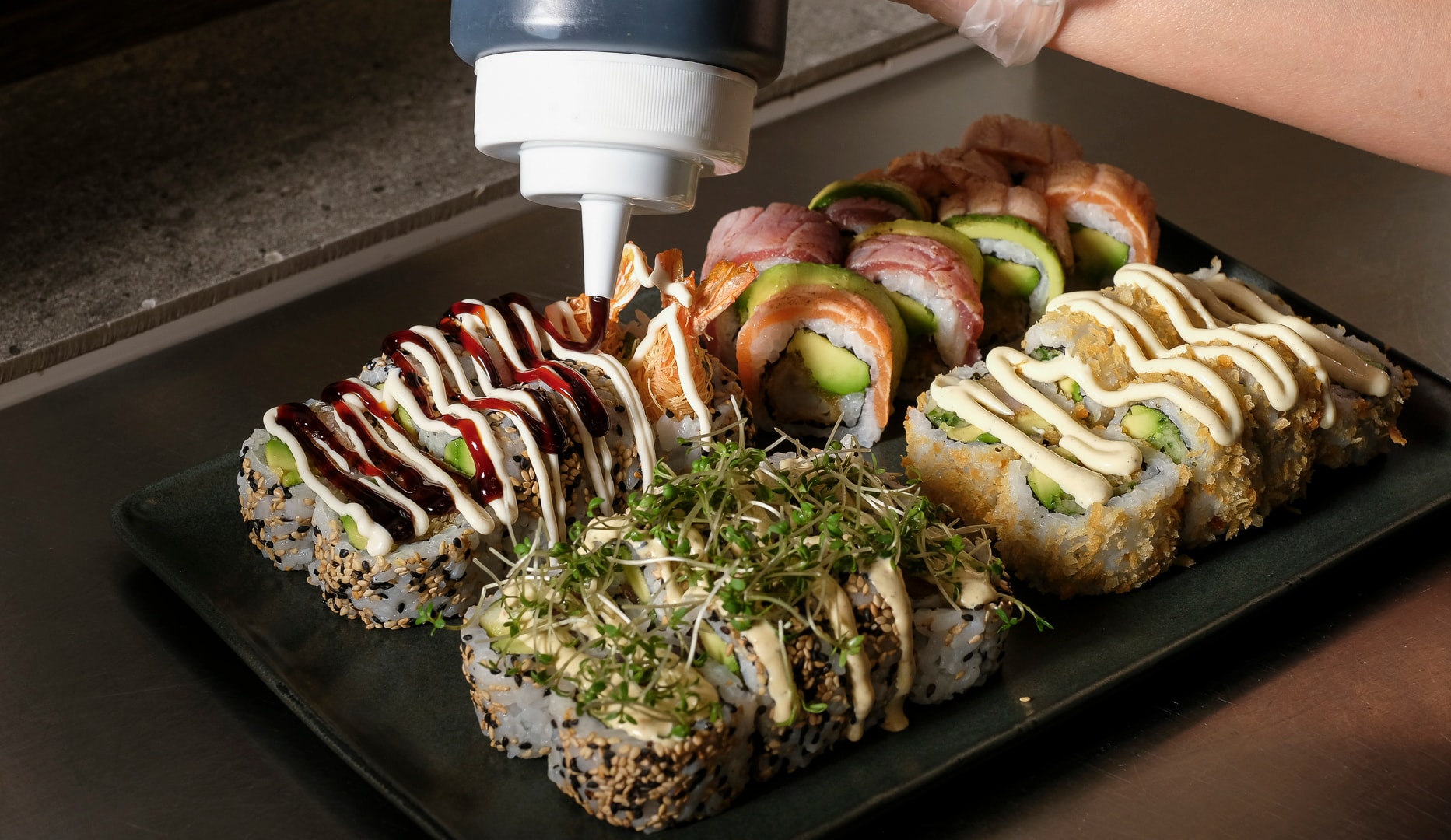 Ny menu hos SUSHI2500