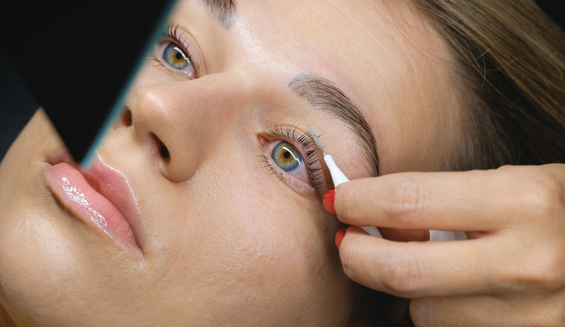 Lash lift, Brow lam. & Eyelash extensions