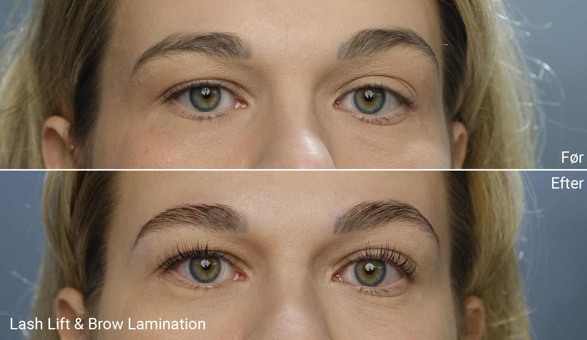 Lash lift, Brow lam. & Eyelash extensions