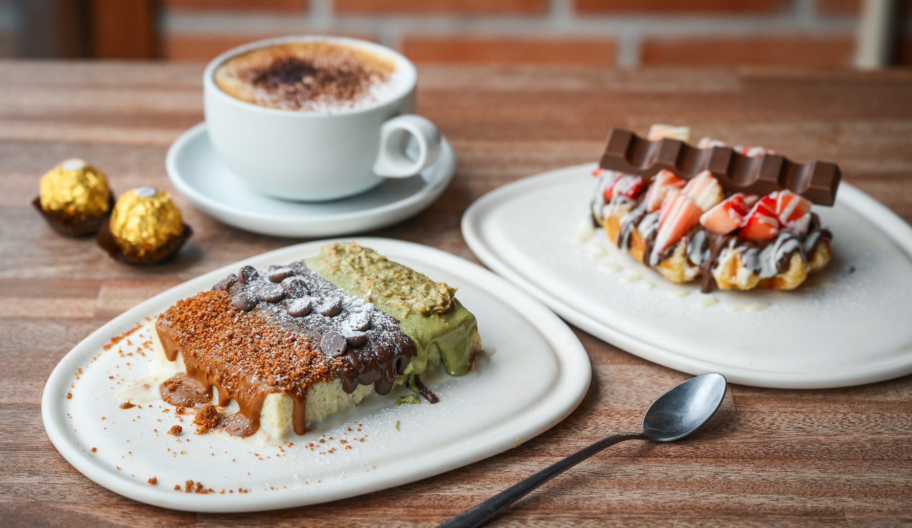 Valgfri dessert + drik hos Ninetnine