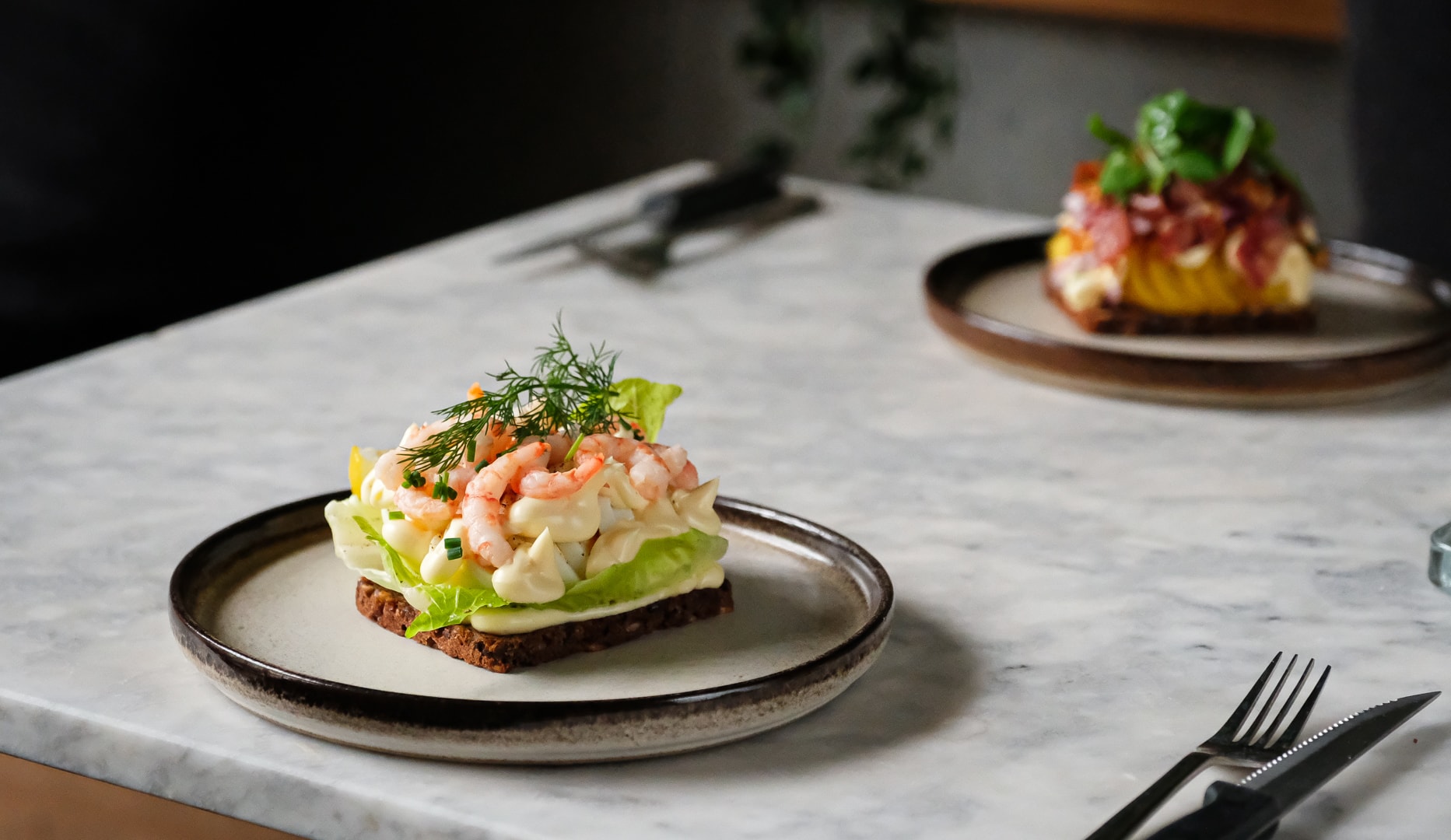2 Valgfri Smørrebrød - Bistronomi