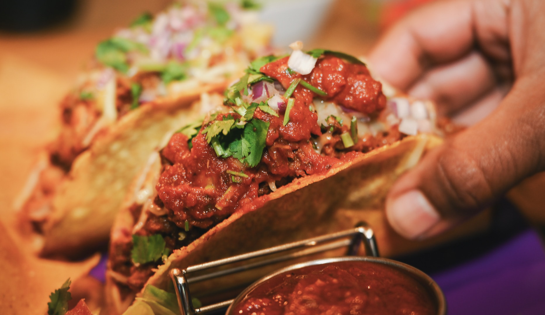 2 Tacos + Nachos/Dip - The Taco Shop