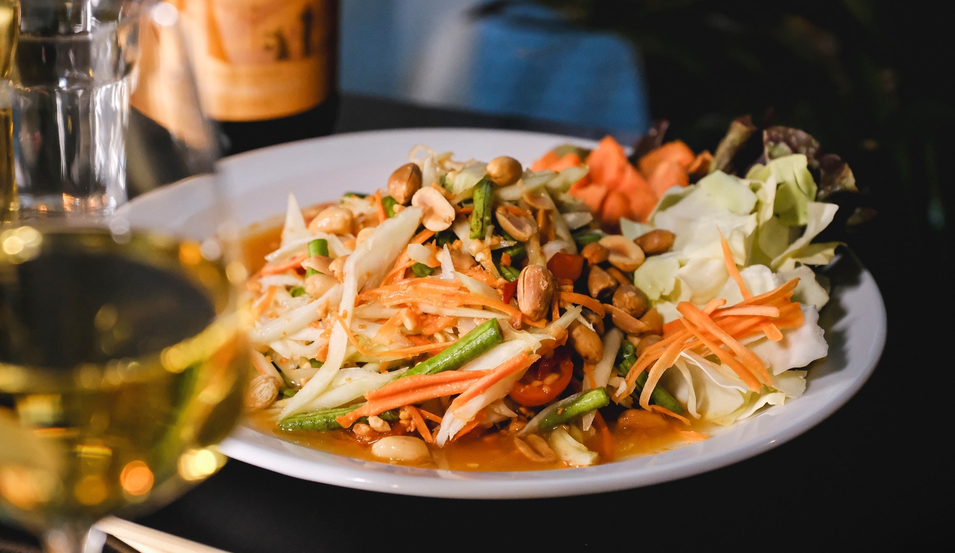 Valgfri menu hos Min Thai