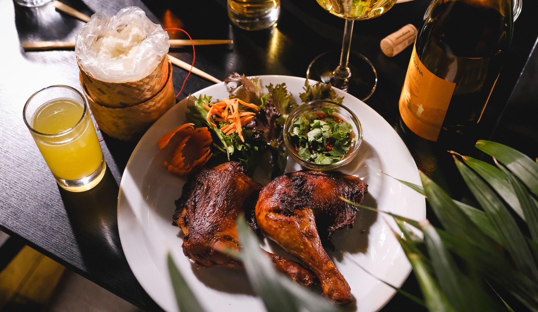 Valgfri menu hos Min Thai