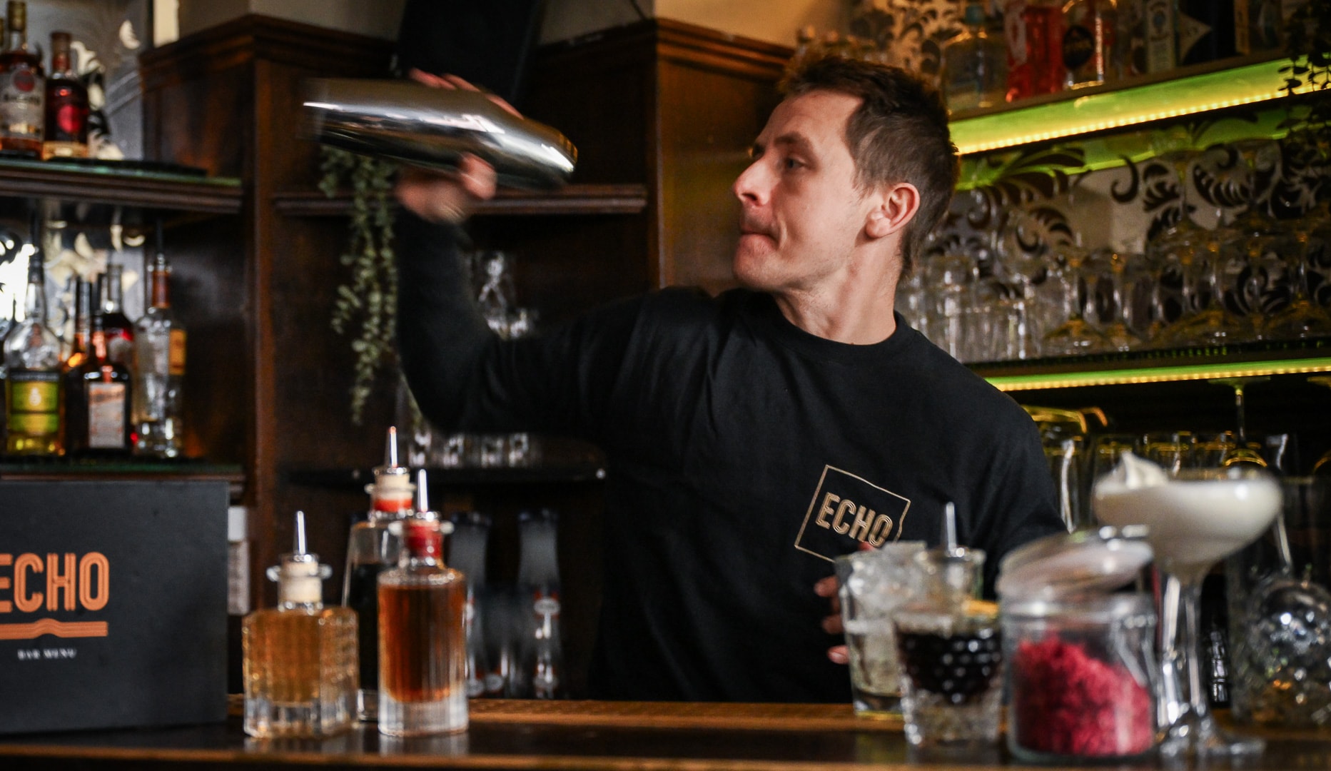 2 Valgfrie Cocktails på Echo Bar