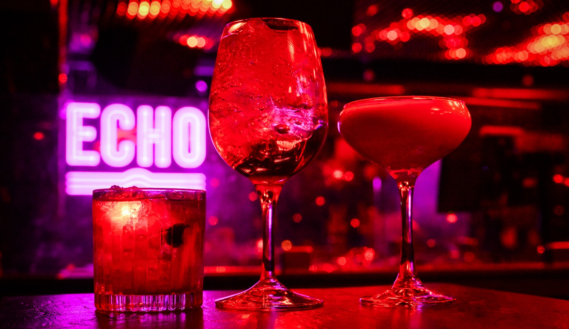 2 Valgfrie Cocktails på Echo Bar