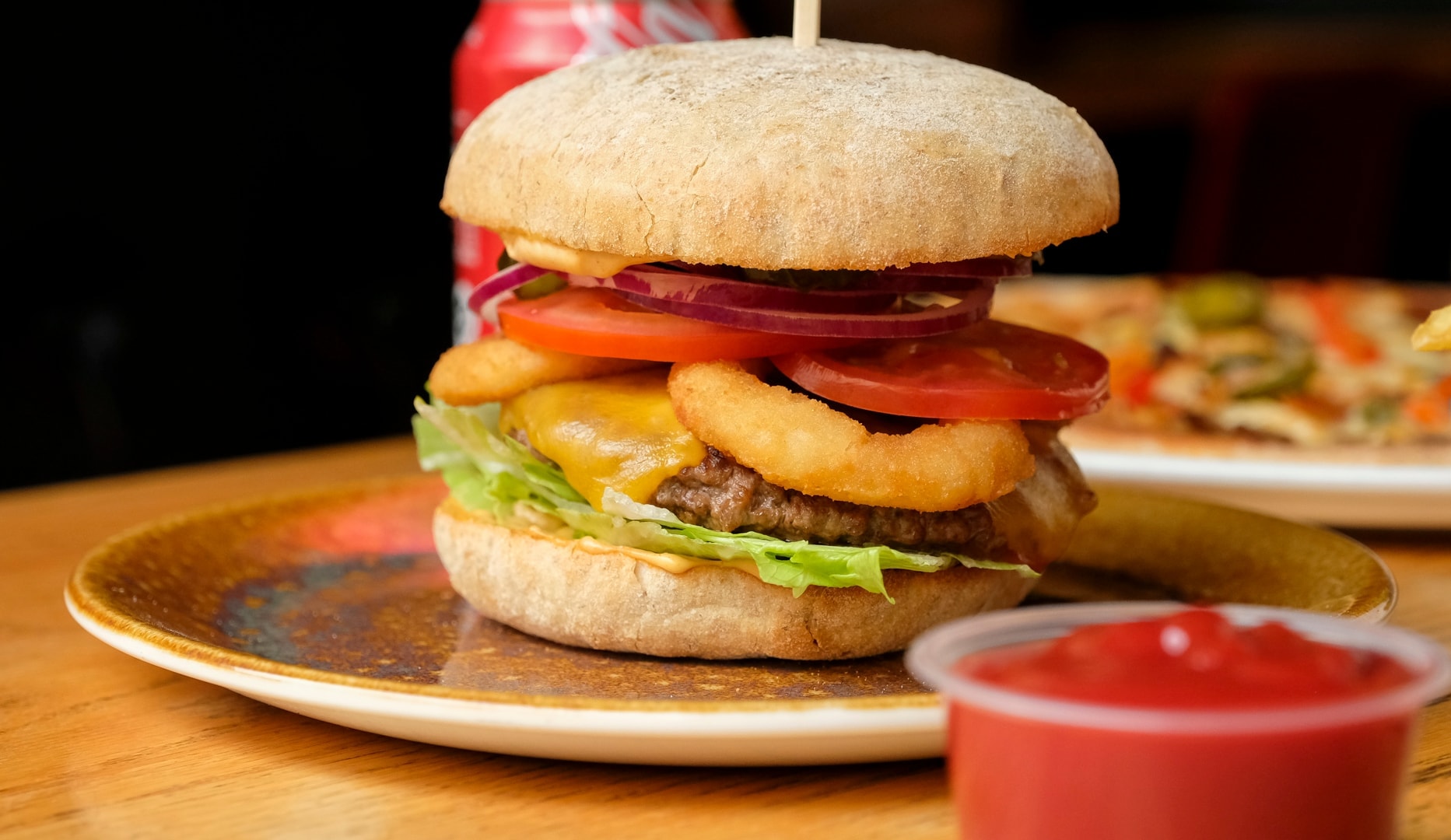 Valgfri Burger- eller Pizzacombo