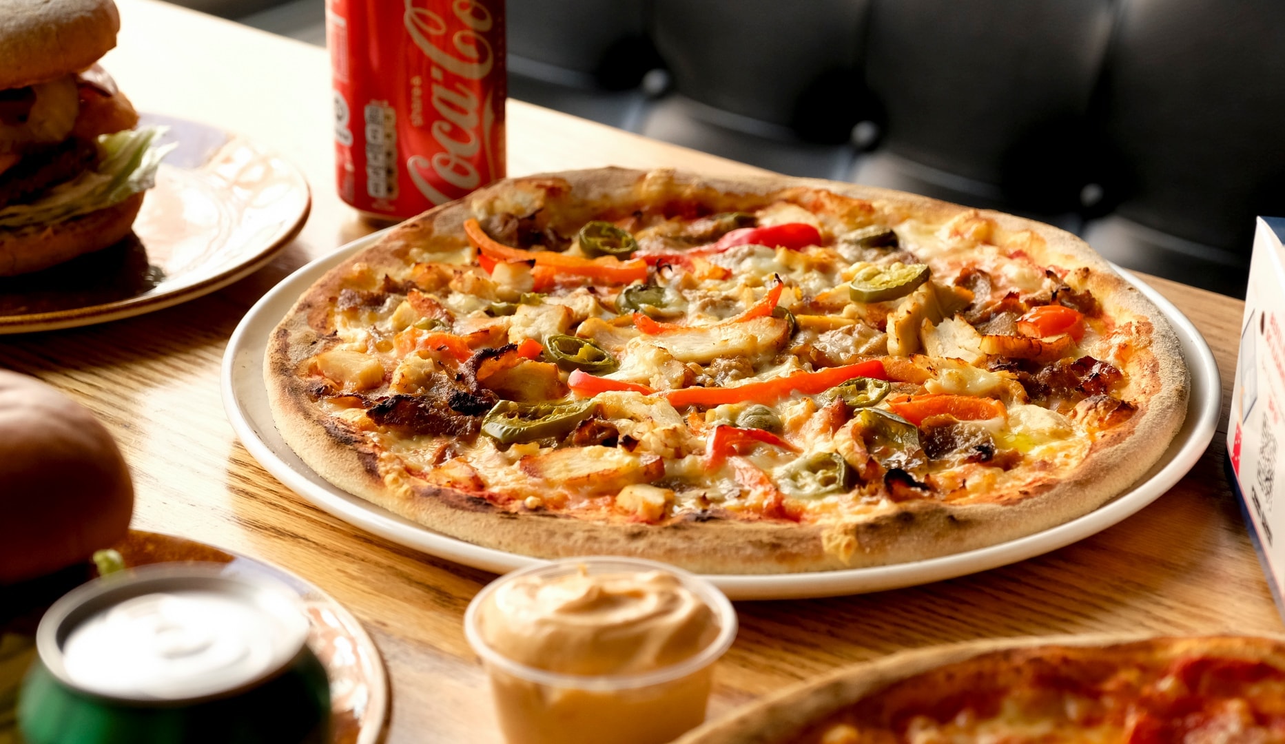 Valgfri Burger- eller Pizzacombo