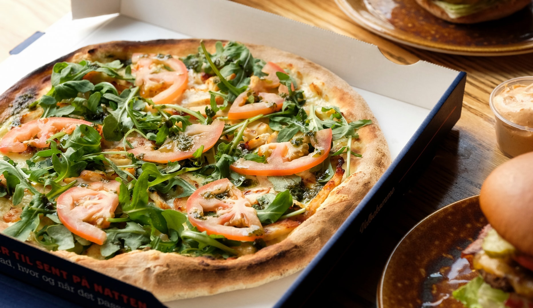 Valgfri Burger- eller Pizzacombo