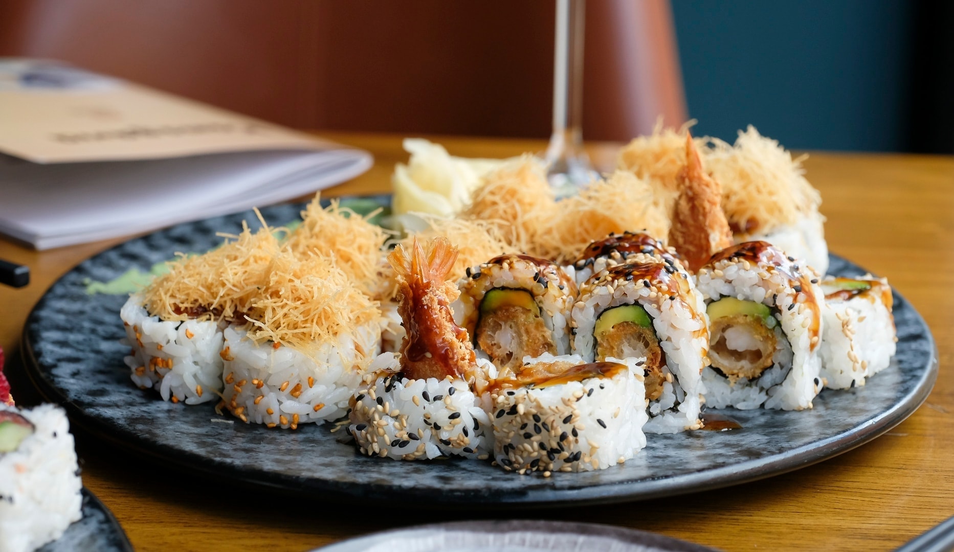 Sushi-menuer - Kanagawa Vesterbro