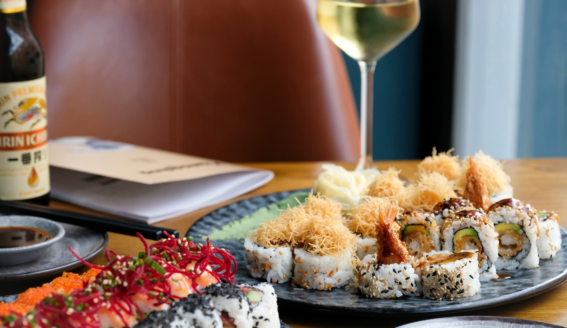 Sushi-menuer - Kanagawa Vesterbro